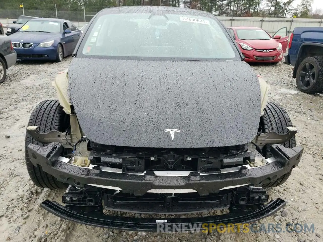 5 fotografías del automóvil dañado 5YJ3E1EA5RF748960 TESLA MODEL 3 2024