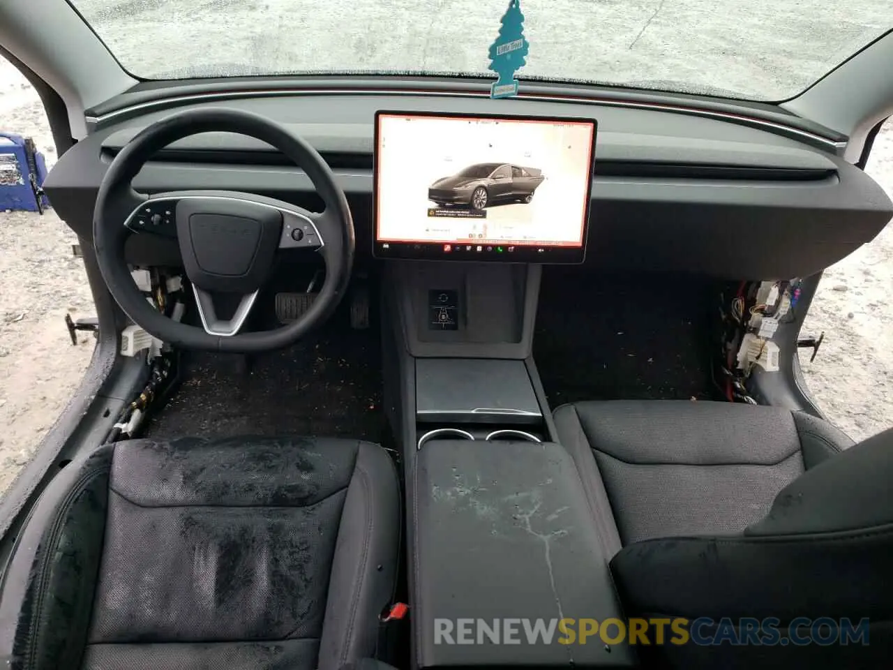 8 fotografías del automóvil dañado 5YJ3E1EA5RF748960 TESLA MODEL 3 2024