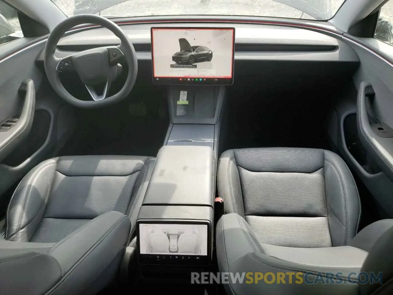 8 fotografías del automóvil dañado 5YJ3E1EA5RF771297 TESLA MODEL 3 2024
