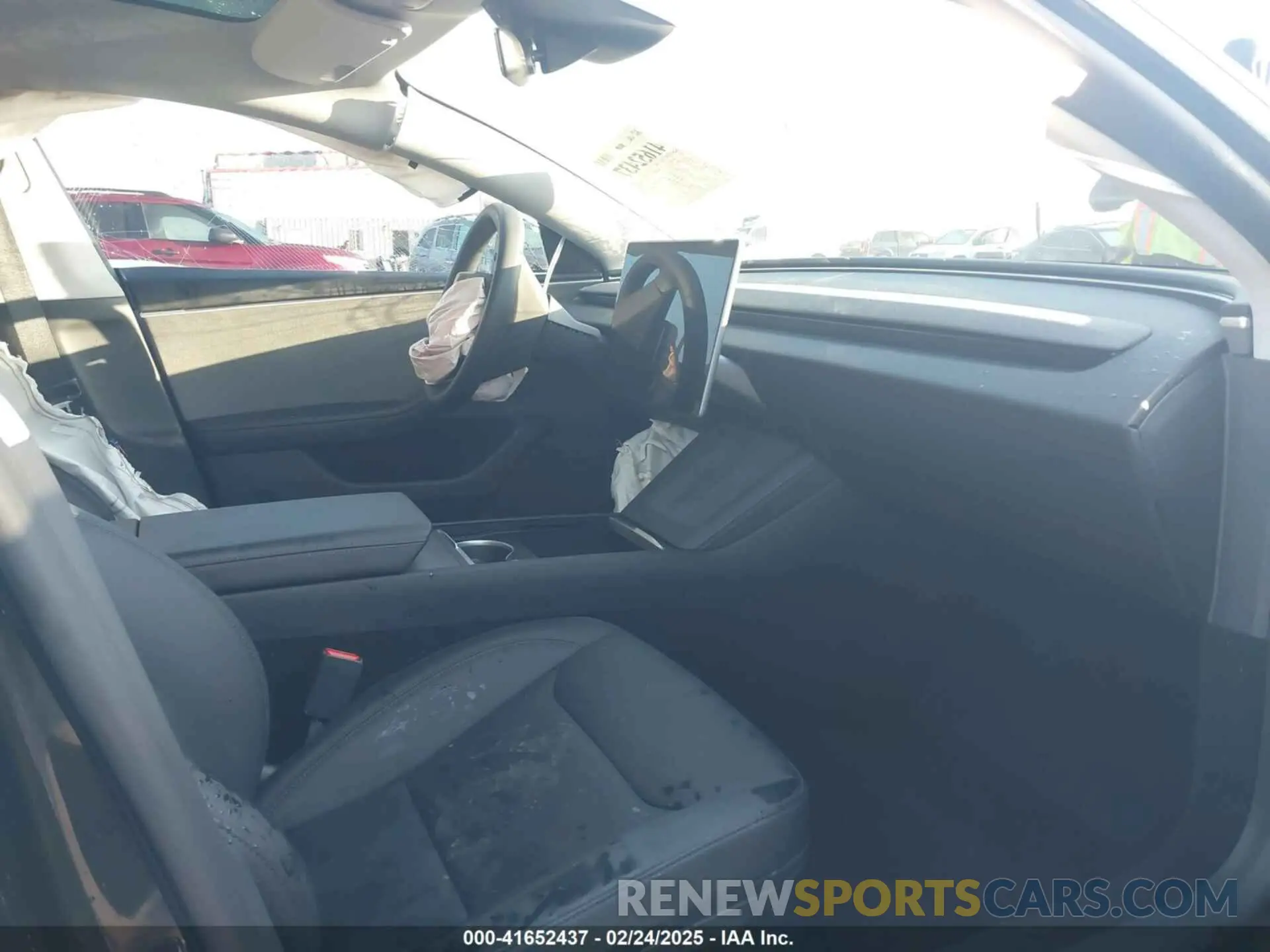 5 fotografías del automóvil dañado 5YJ3E1EA5RF783661 TESLA MODEL 3 2024