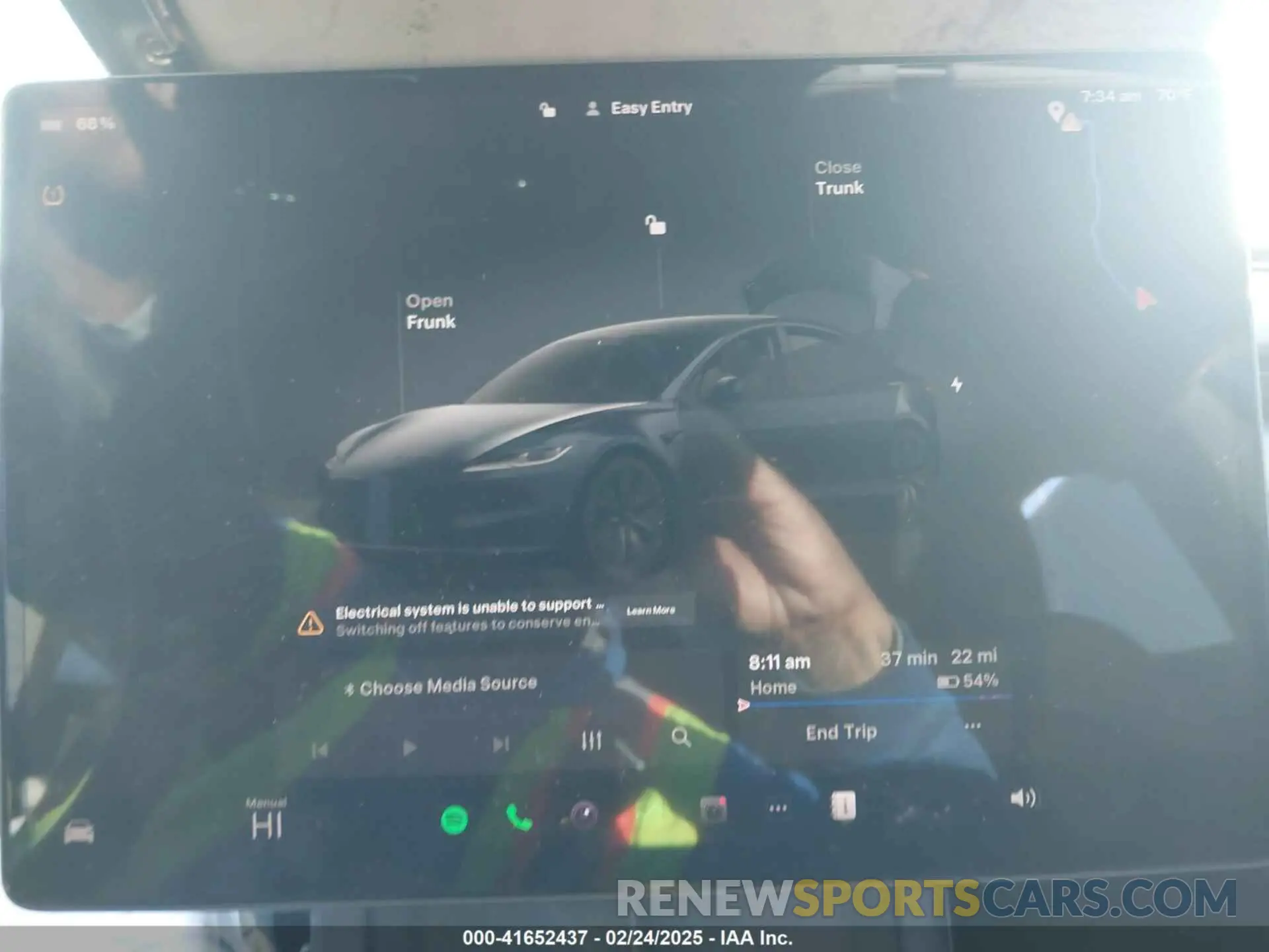 7 fotografías del automóvil dañado 5YJ3E1EA5RF783661 TESLA MODEL 3 2024