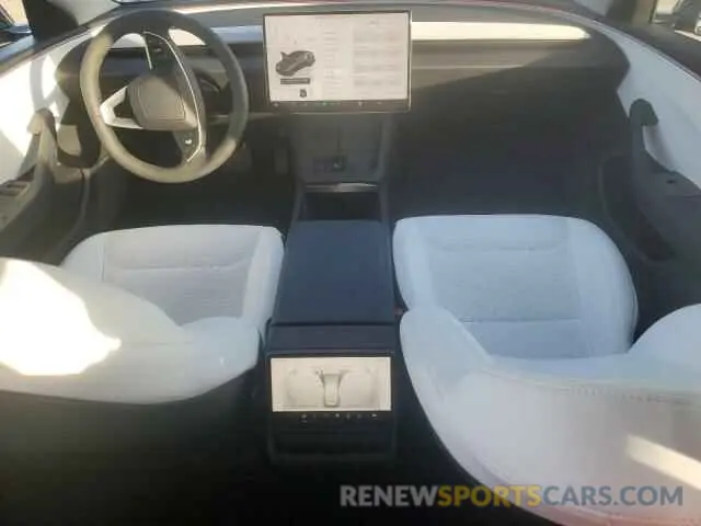 8 fotografías del automóvil dañado 5YJ3E1EA5RF830073 TESLA MODEL 3 2024