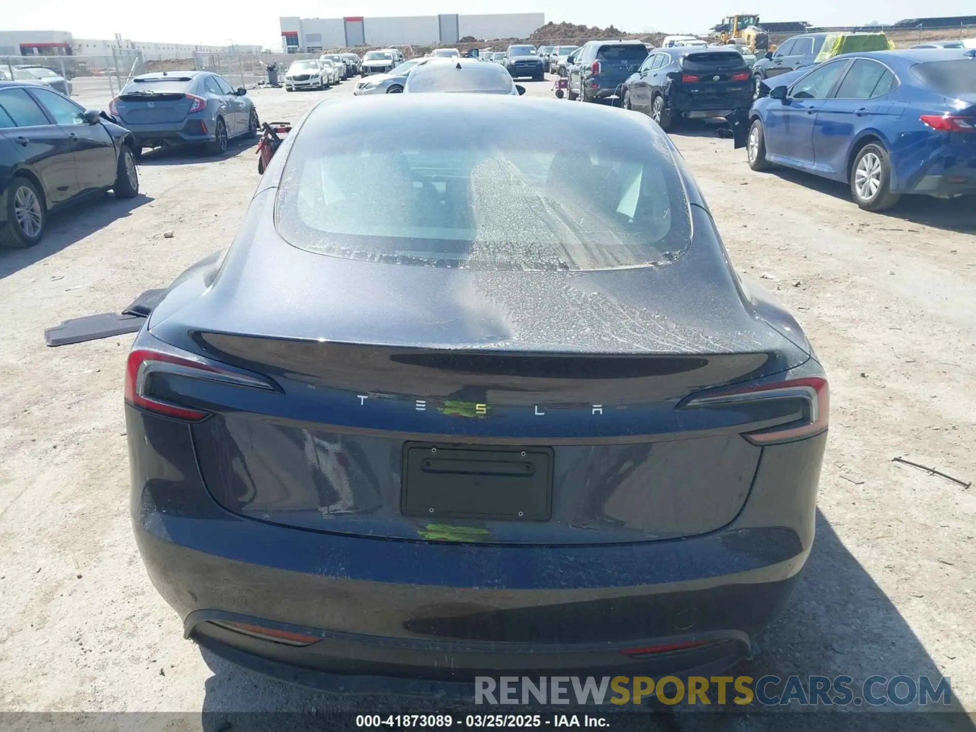 15 fotografías del automóvil dañado 5YJ3E1EA5RF843972 TESLA MODEL 3 2024