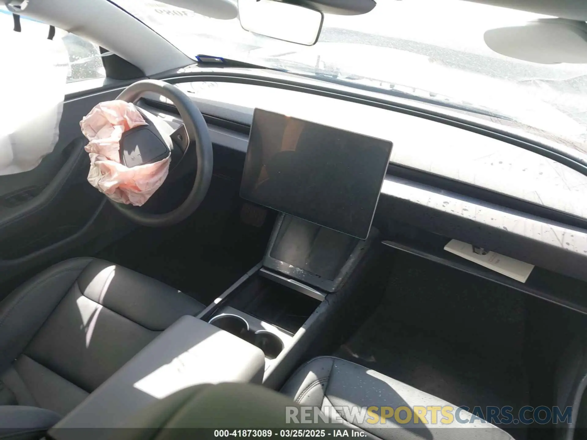 5 fotografías del automóvil dañado 5YJ3E1EA5RF843972 TESLA MODEL 3 2024