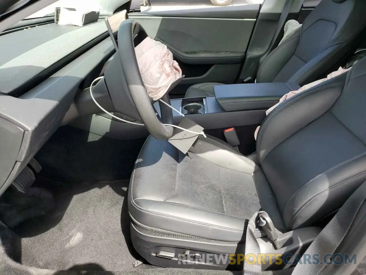 7 fotografías del automóvil dañado 5YJ3E1EA5RF844488 TESLA MODEL 3 2024