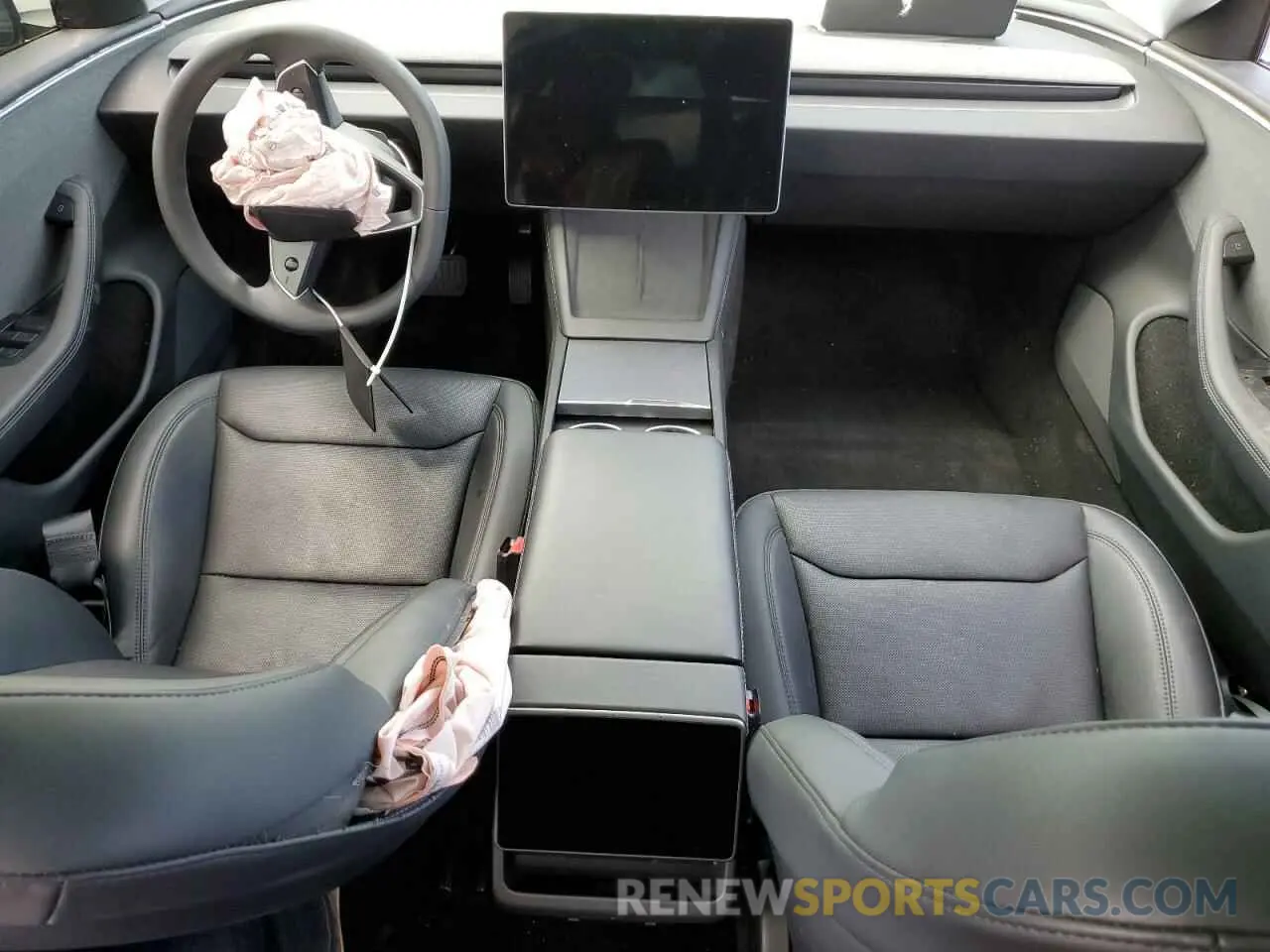 8 fotografías del automóvil dañado 5YJ3E1EA5RF844488 TESLA MODEL 3 2024