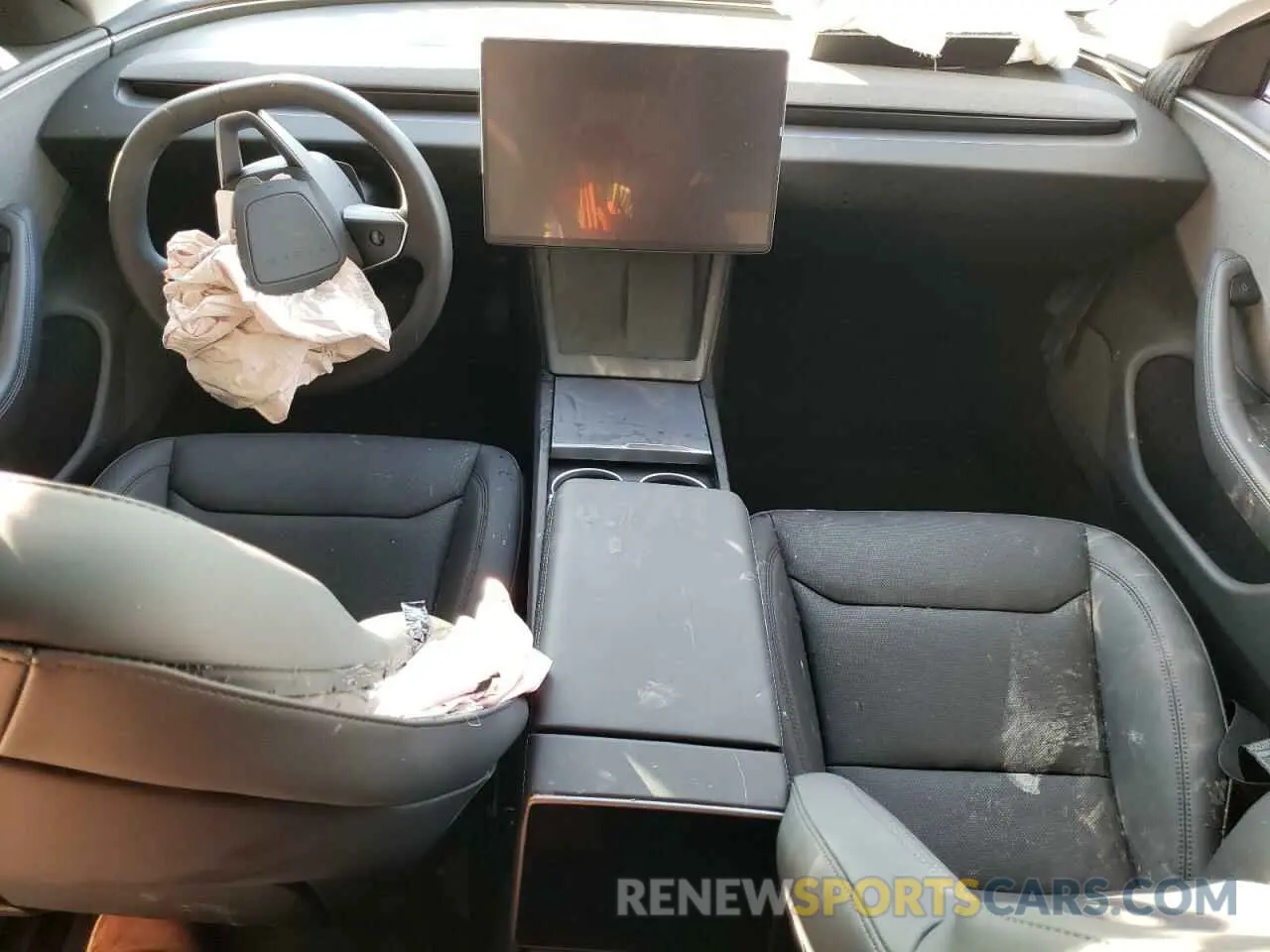 8 fotografías del automóvil dañado 5YJ3E1EA5RF846628 TESLA MODEL 3 2024