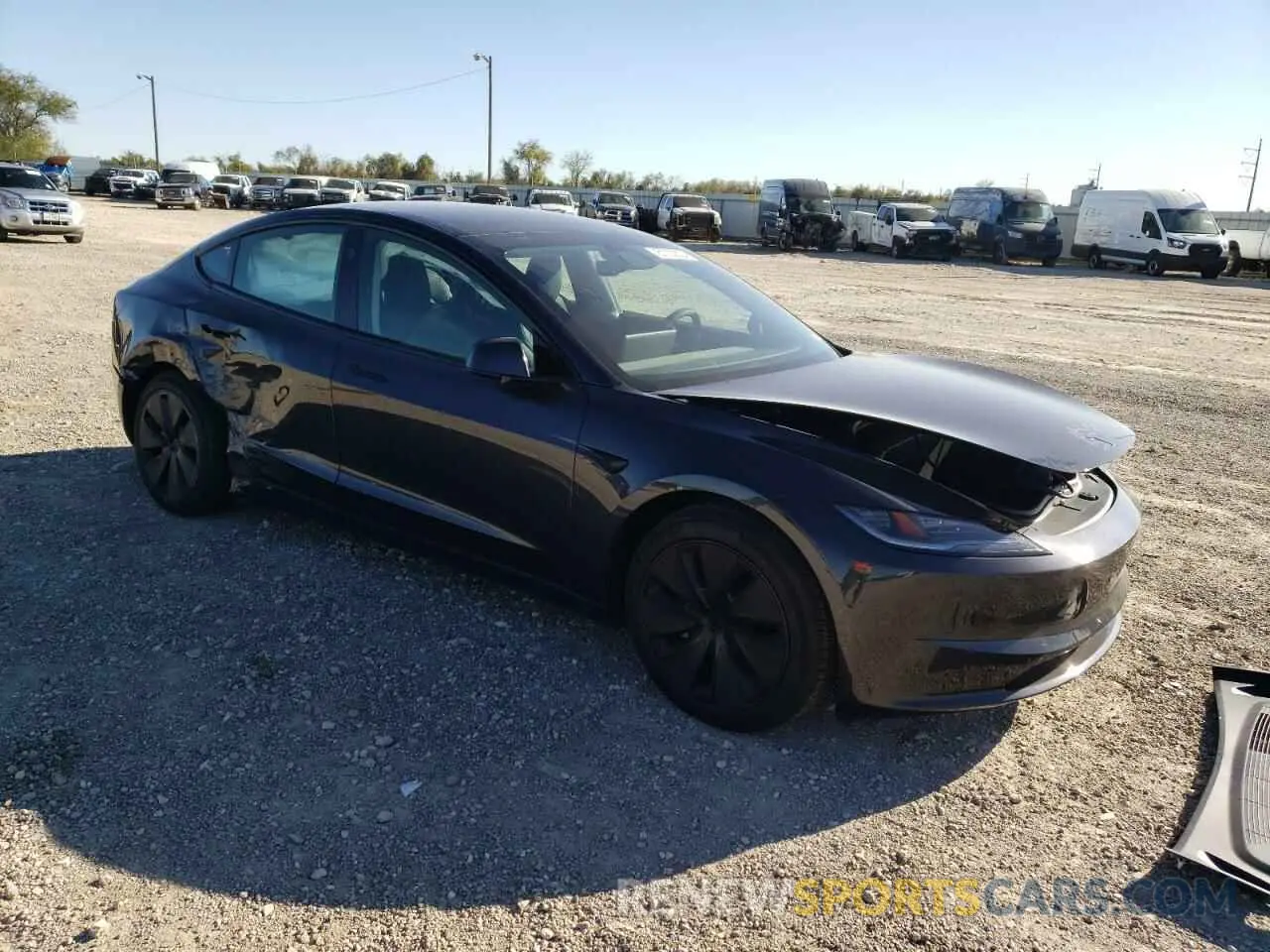 4 fotografías del automóvil dañado 5YJ3E1EA5RF863297 TESLA MODEL 3 2024