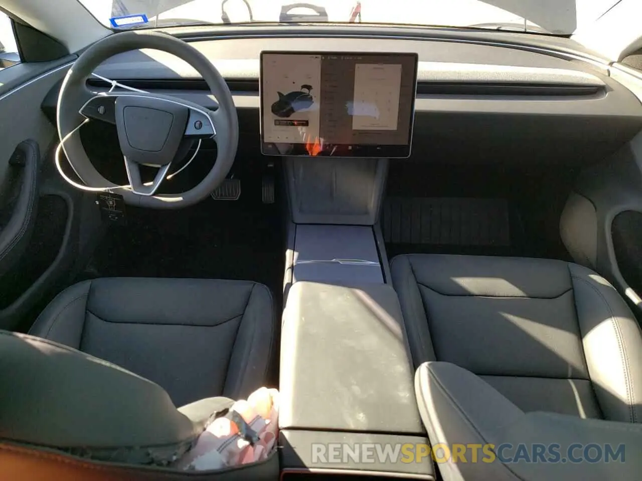 8 fotografías del automóvil dañado 5YJ3E1EA5RF863297 TESLA MODEL 3 2024