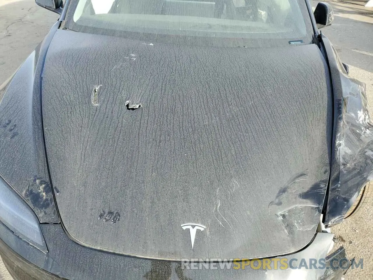 11 fotografías del automóvil dañado 5YJ3E1EA5RF870167 TESLA MODEL 3 2024