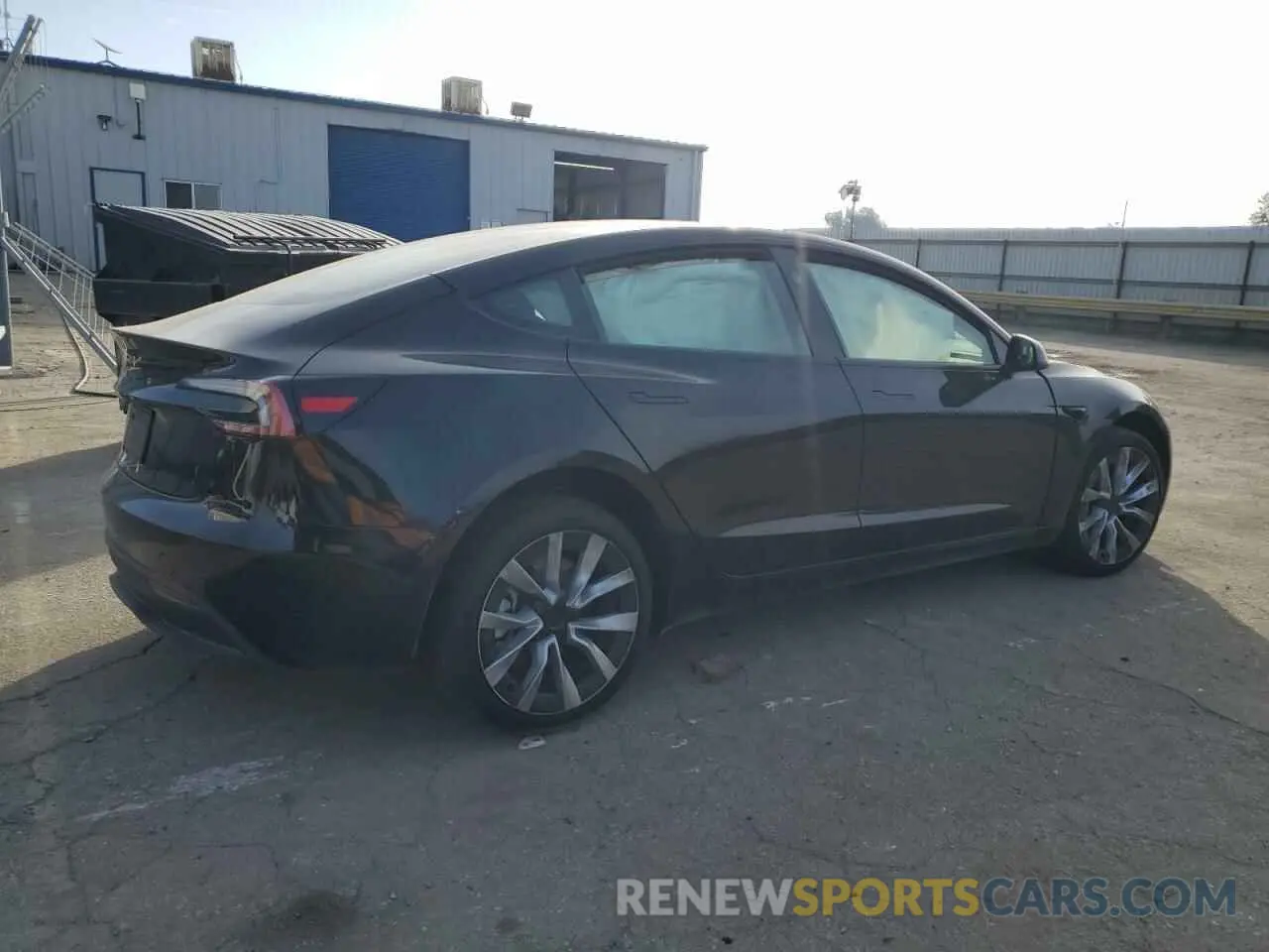 3 fotografías del automóvil dañado 5YJ3E1EA5RF870167 TESLA MODEL 3 2024