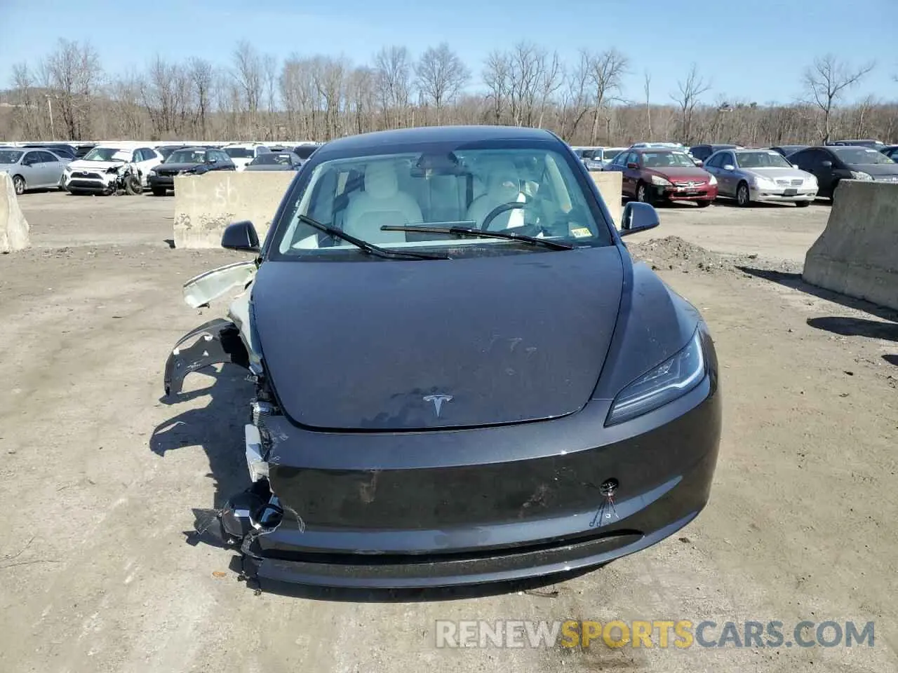 5 fotografías del automóvil dañado 5YJ3E1EA5RF871819 TESLA MODEL 3 2024