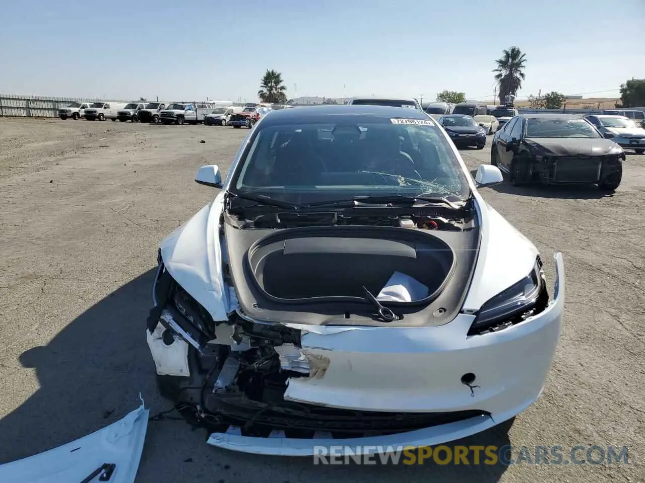 5 fotografías del automóvil dañado 5YJ3E1EA6RF721685 TESLA MODEL 3 2024