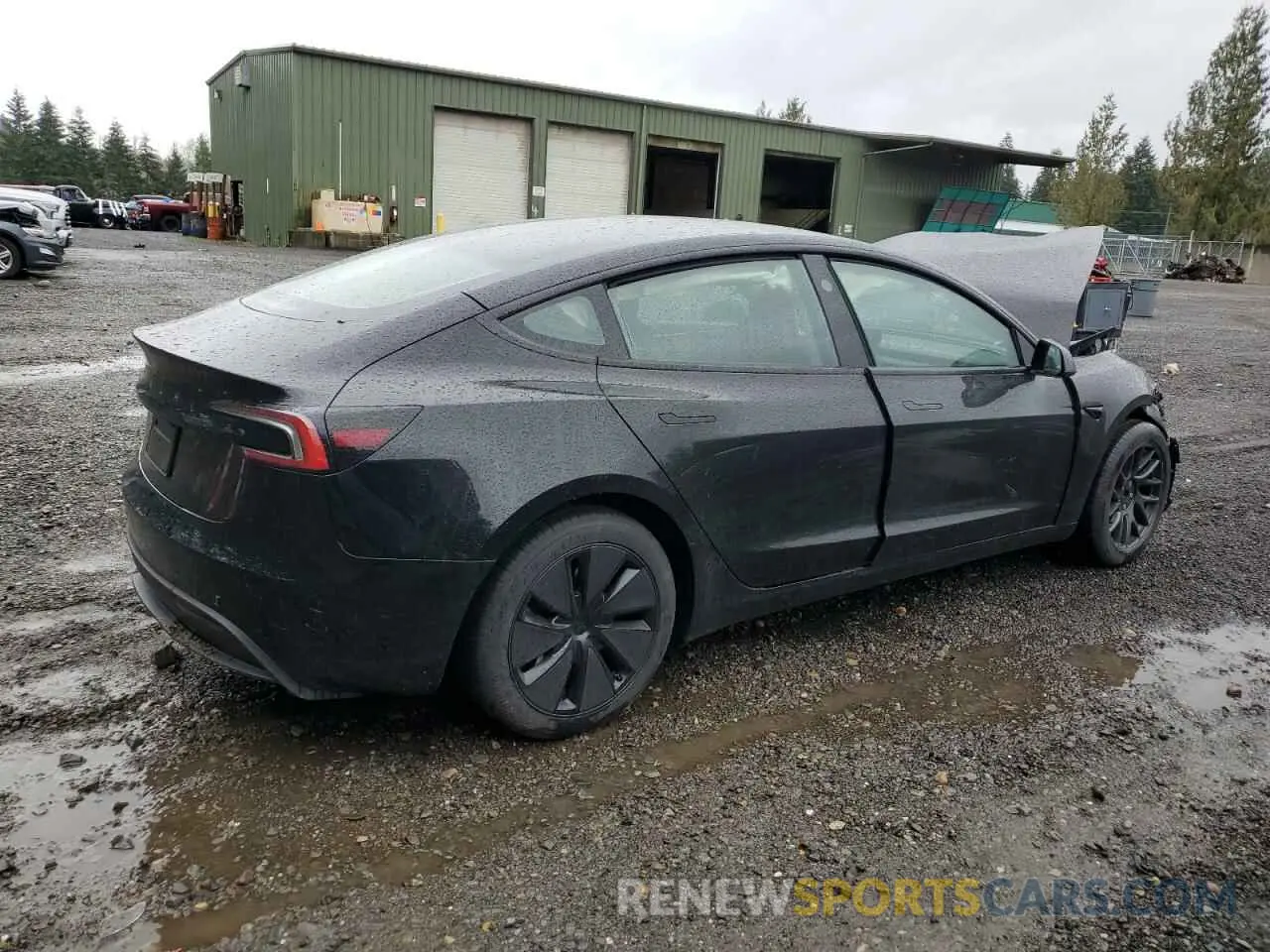 3 fotografías del automóvil dañado 5YJ3E1EA6RF726241 TESLA MODEL 3 2024