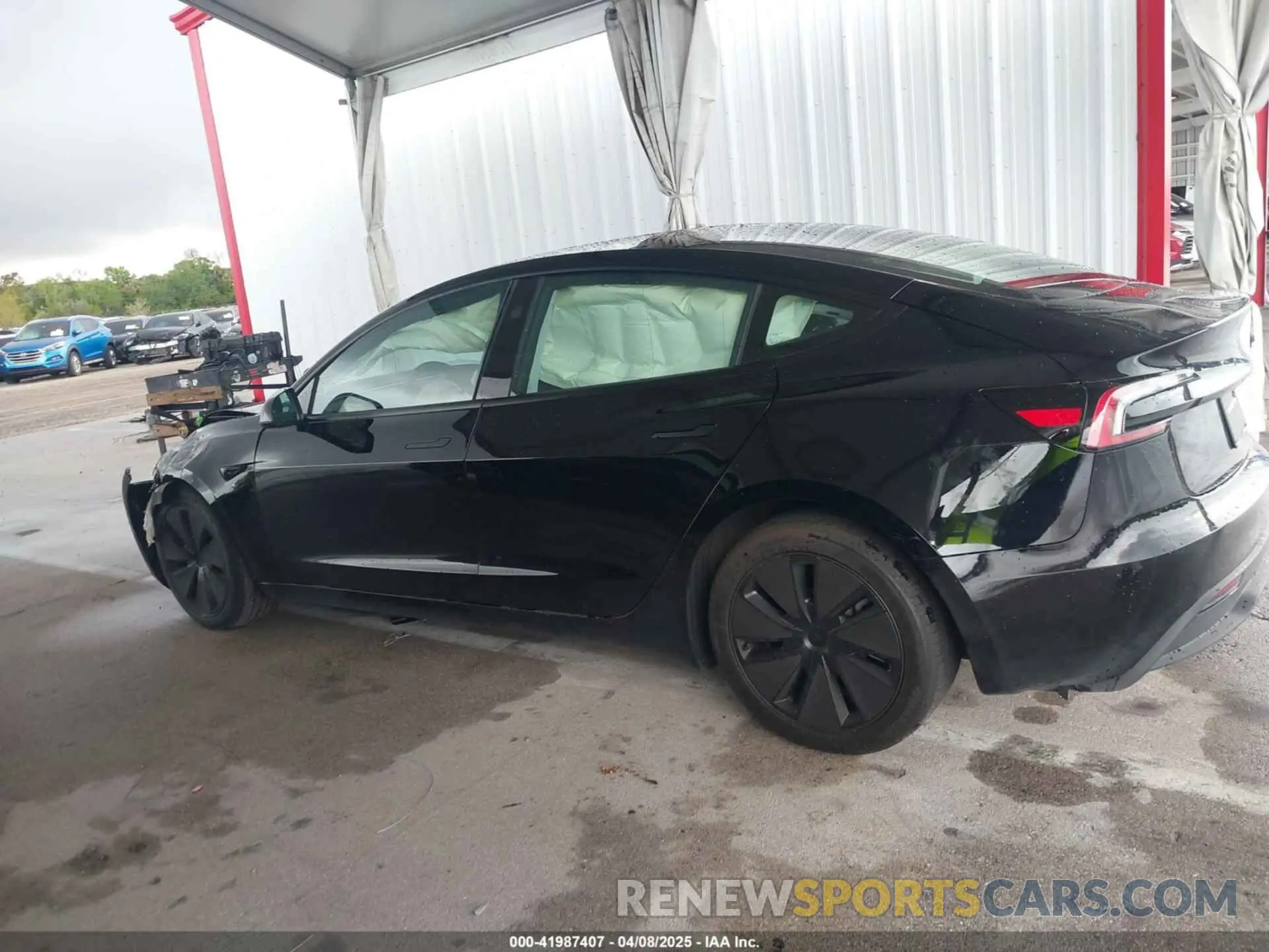 14 fotografías del automóvil dañado 5YJ3E1EA6RF731312 TESLA MODEL 3 2024