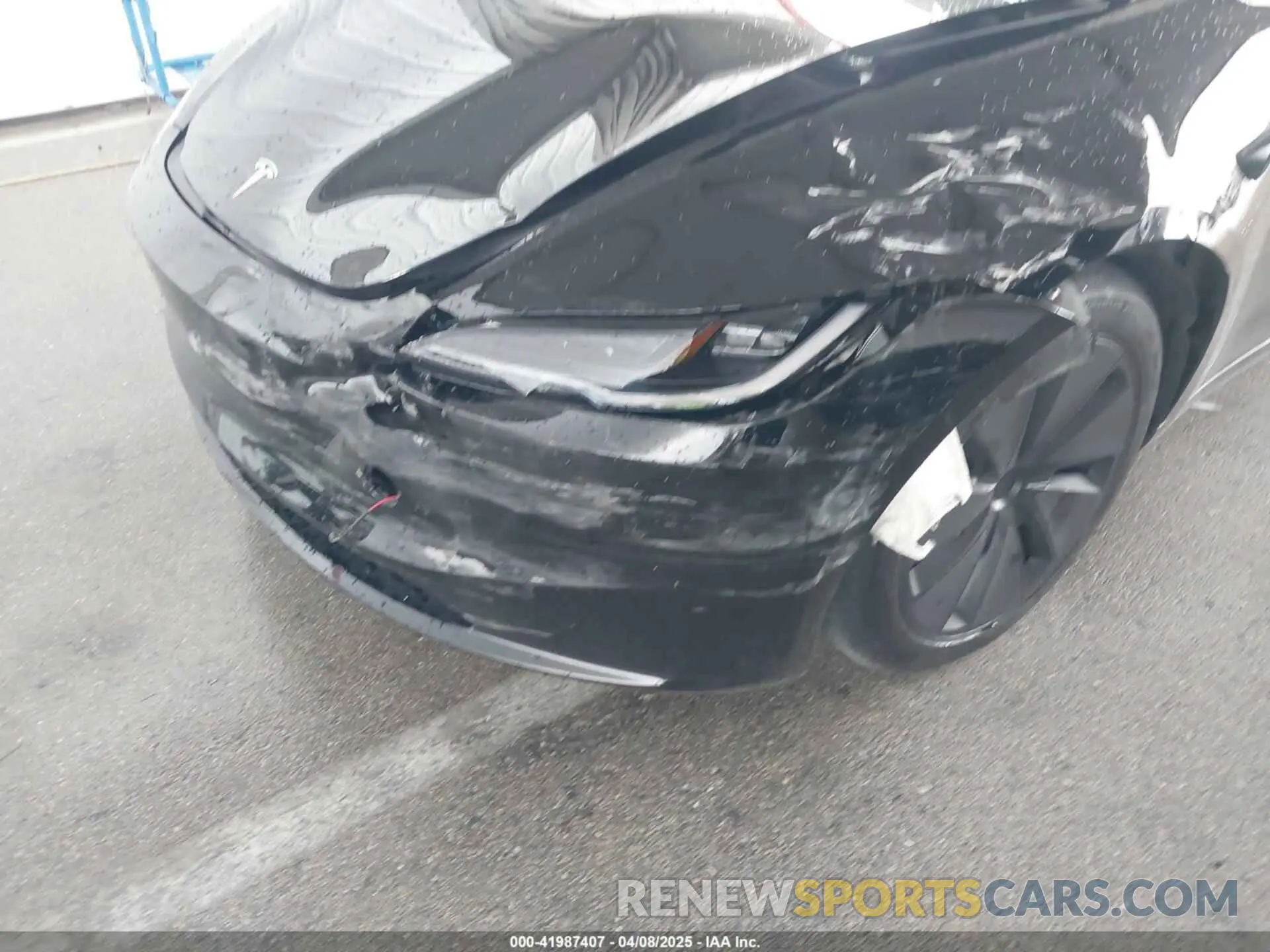6 fotografías del automóvil dañado 5YJ3E1EA6RF731312 TESLA MODEL 3 2024