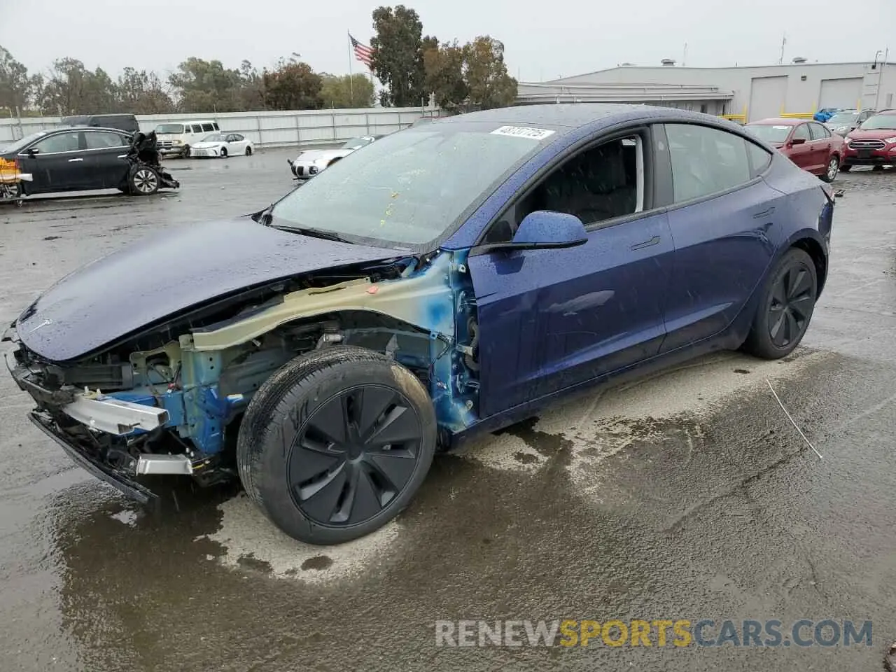 1 fotografías del automóvil dañado 5YJ3E1EA6RF739880 TESLA MODEL 3 2024