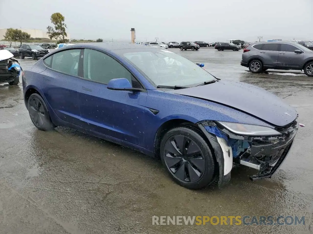 4 fotografías del automóvil dañado 5YJ3E1EA6RF739880 TESLA MODEL 3 2024
