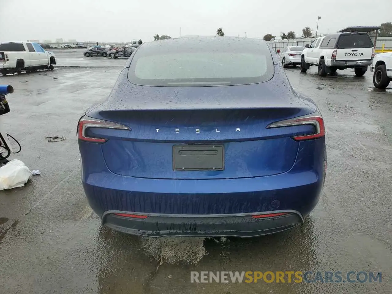 6 fotografías del automóvil dañado 5YJ3E1EA6RF739880 TESLA MODEL 3 2024