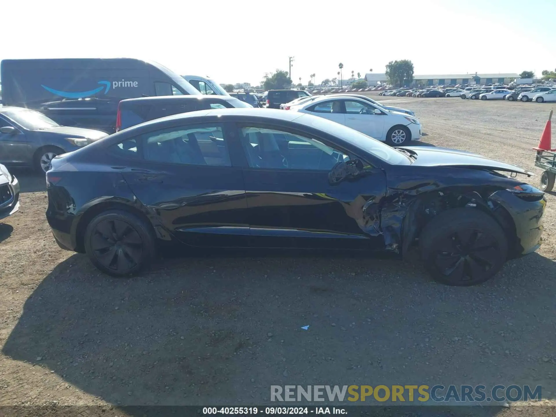 12 fotografías del automóvil dañado 5YJ3E1EA6RF739913 TESLA MODEL 3 2024