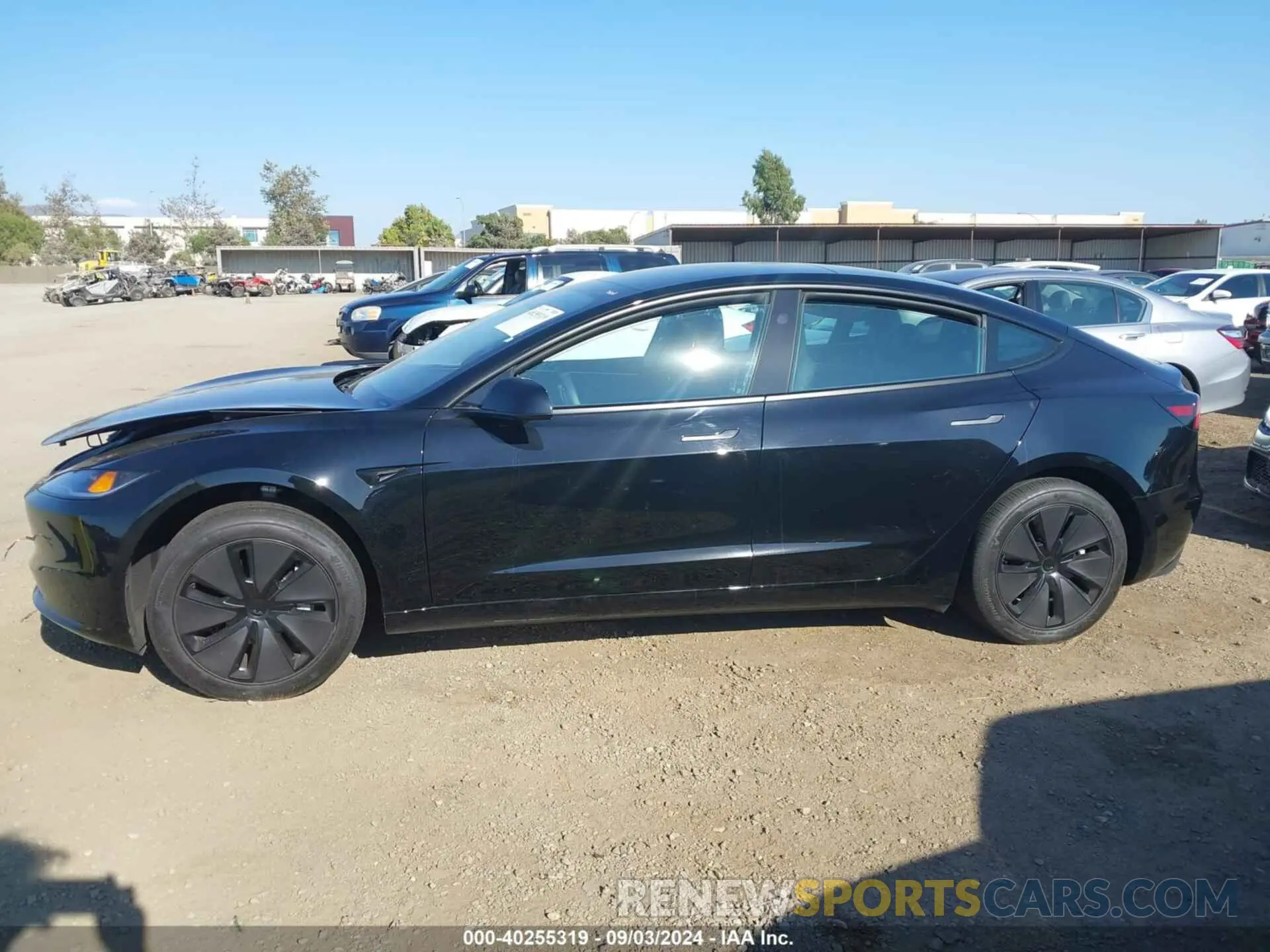 13 fotografías del automóvil dañado 5YJ3E1EA6RF739913 TESLA MODEL 3 2024