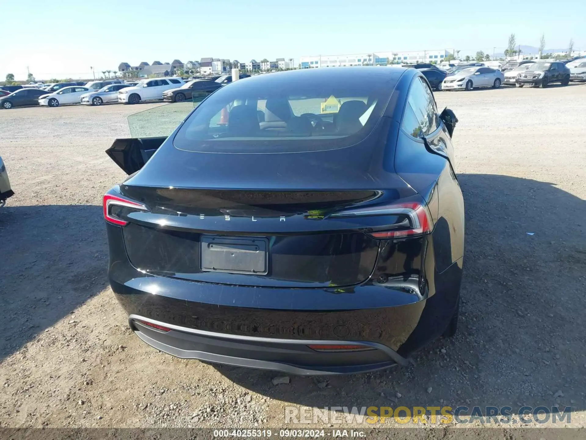 15 fotografías del automóvil dañado 5YJ3E1EA6RF739913 TESLA MODEL 3 2024