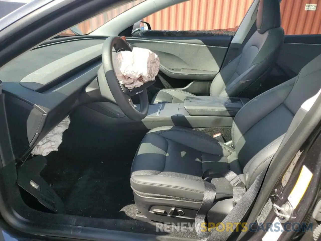7 fotografías del automóvil dañado 5YJ3E1EA6RF740818 TESLA MODEL 3 2024