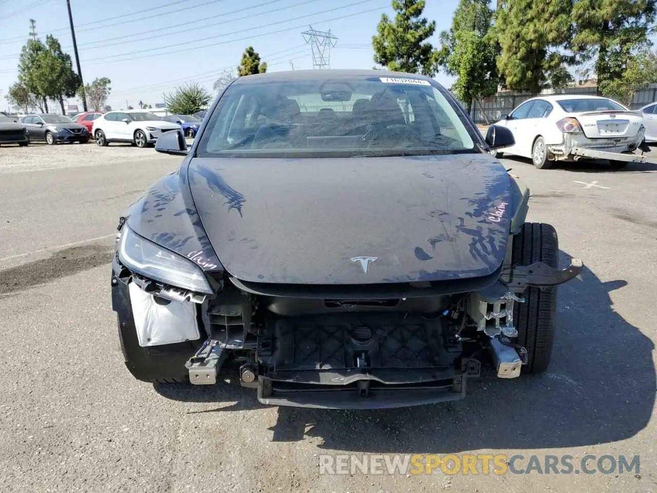 5 fotografías del automóvil dañado 5YJ3E1EA6RF741600 TESLA MODEL 3 2024