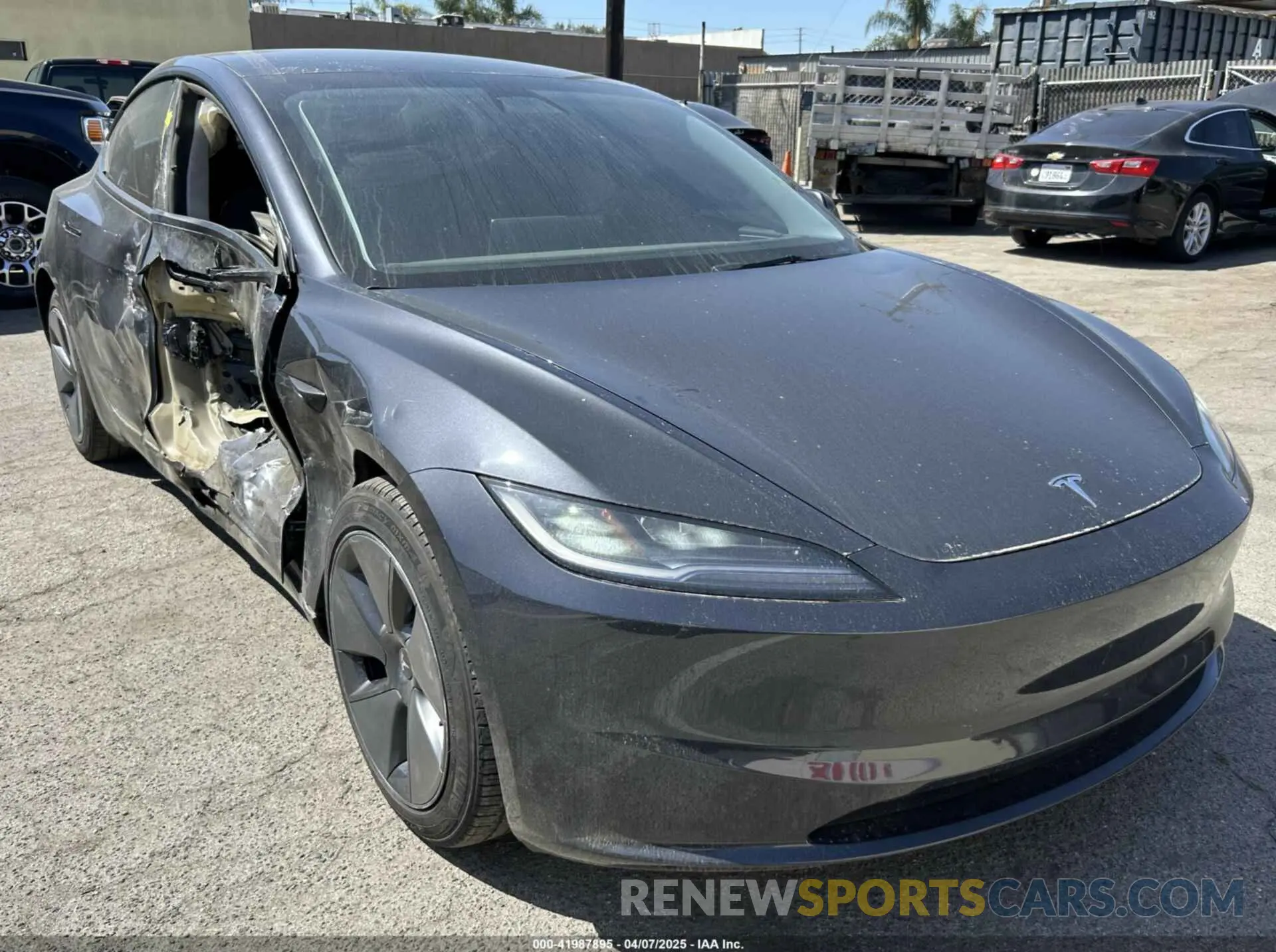 1 fotografías del automóvil dañado 5YJ3E1EA6RF742780 TESLA MODEL 3 2024