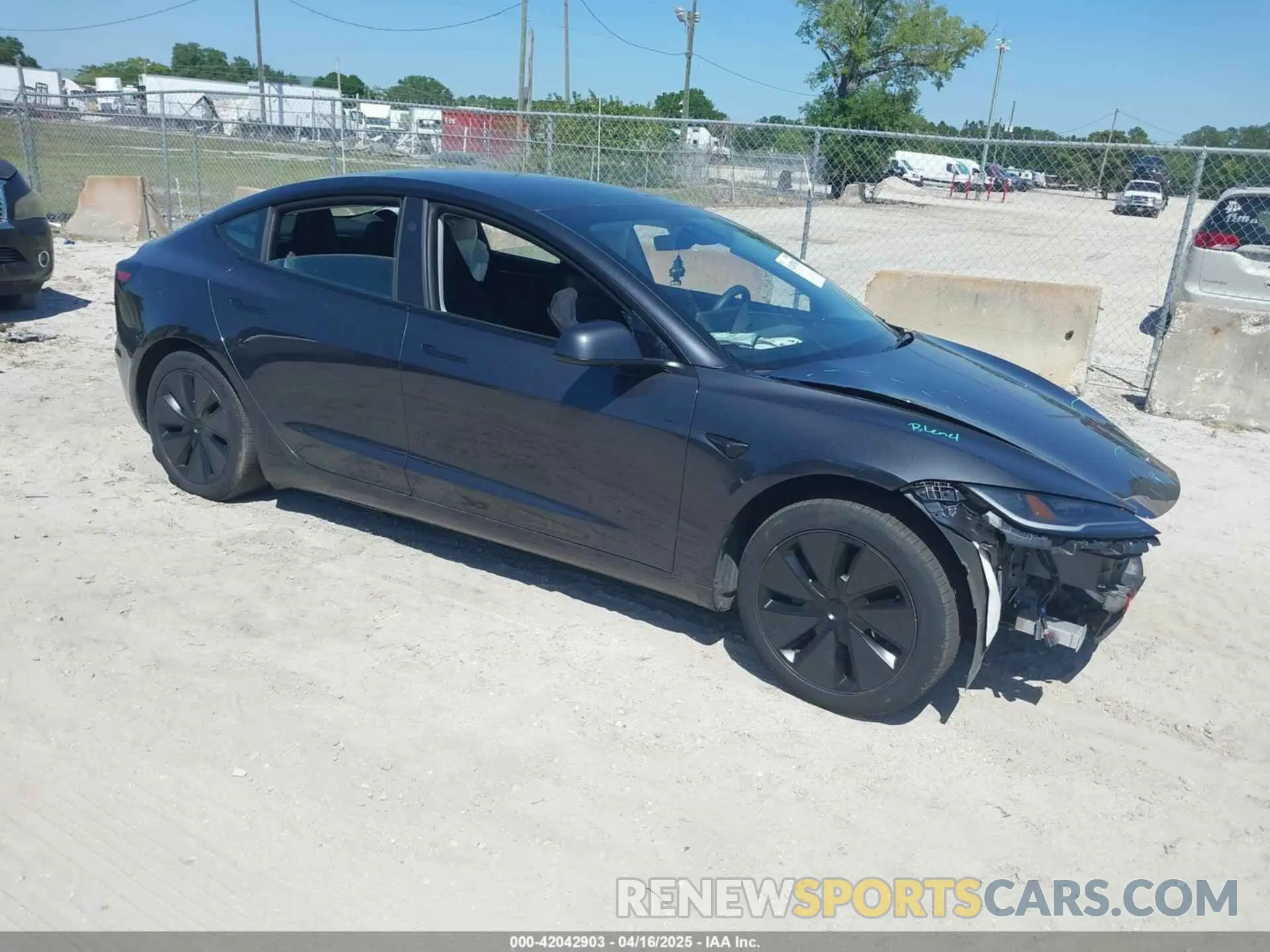 1 fotografías del automóvil dañado 5YJ3E1EA6RF747946 TESLA MODEL 3 2024