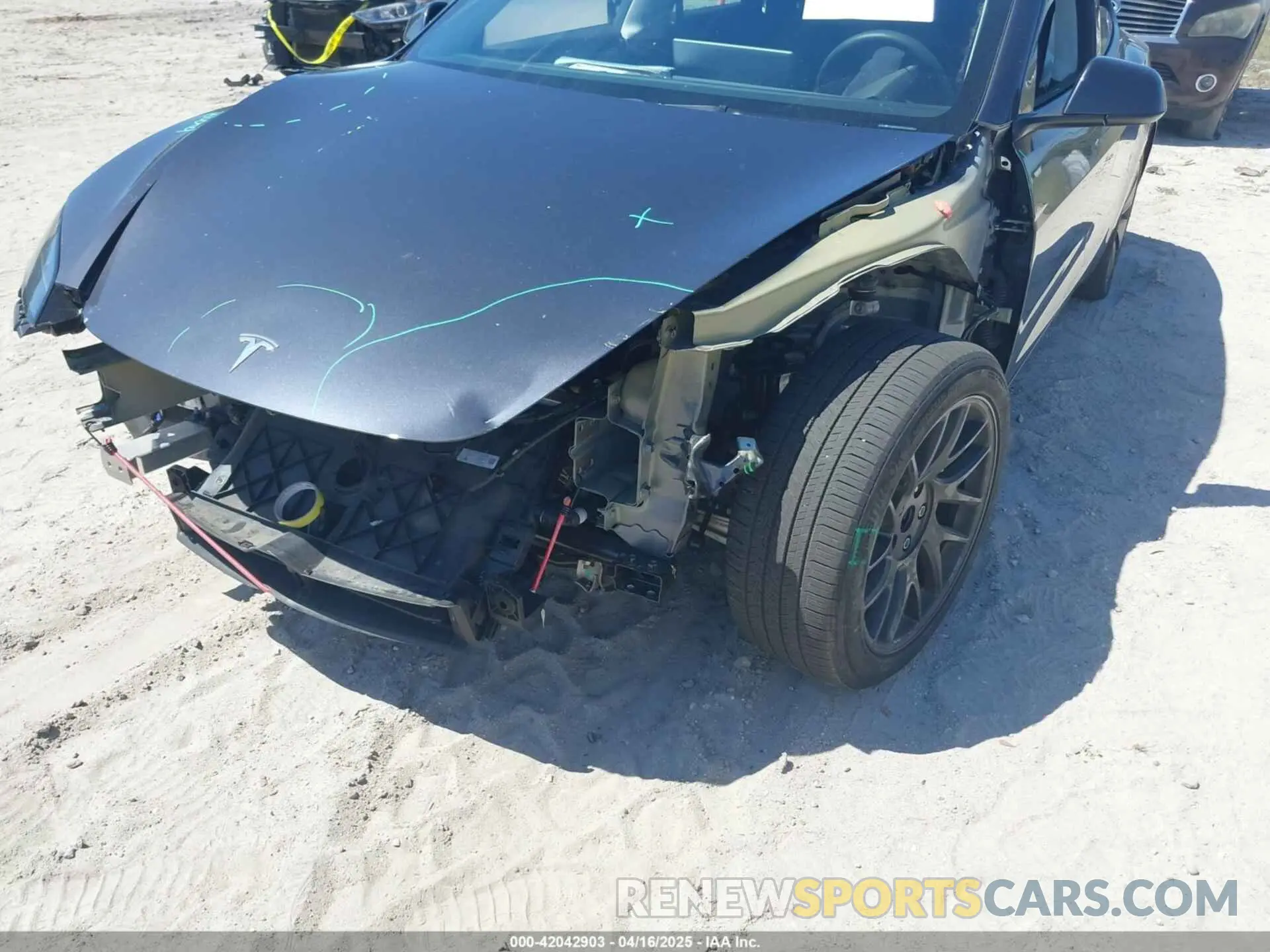 21 fotografías del automóvil dañado 5YJ3E1EA6RF747946 TESLA MODEL 3 2024