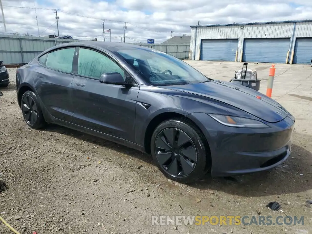 4 fotografías del automóvil dañado 5YJ3E1EA6RF750085 TESLA MODEL 3 2024