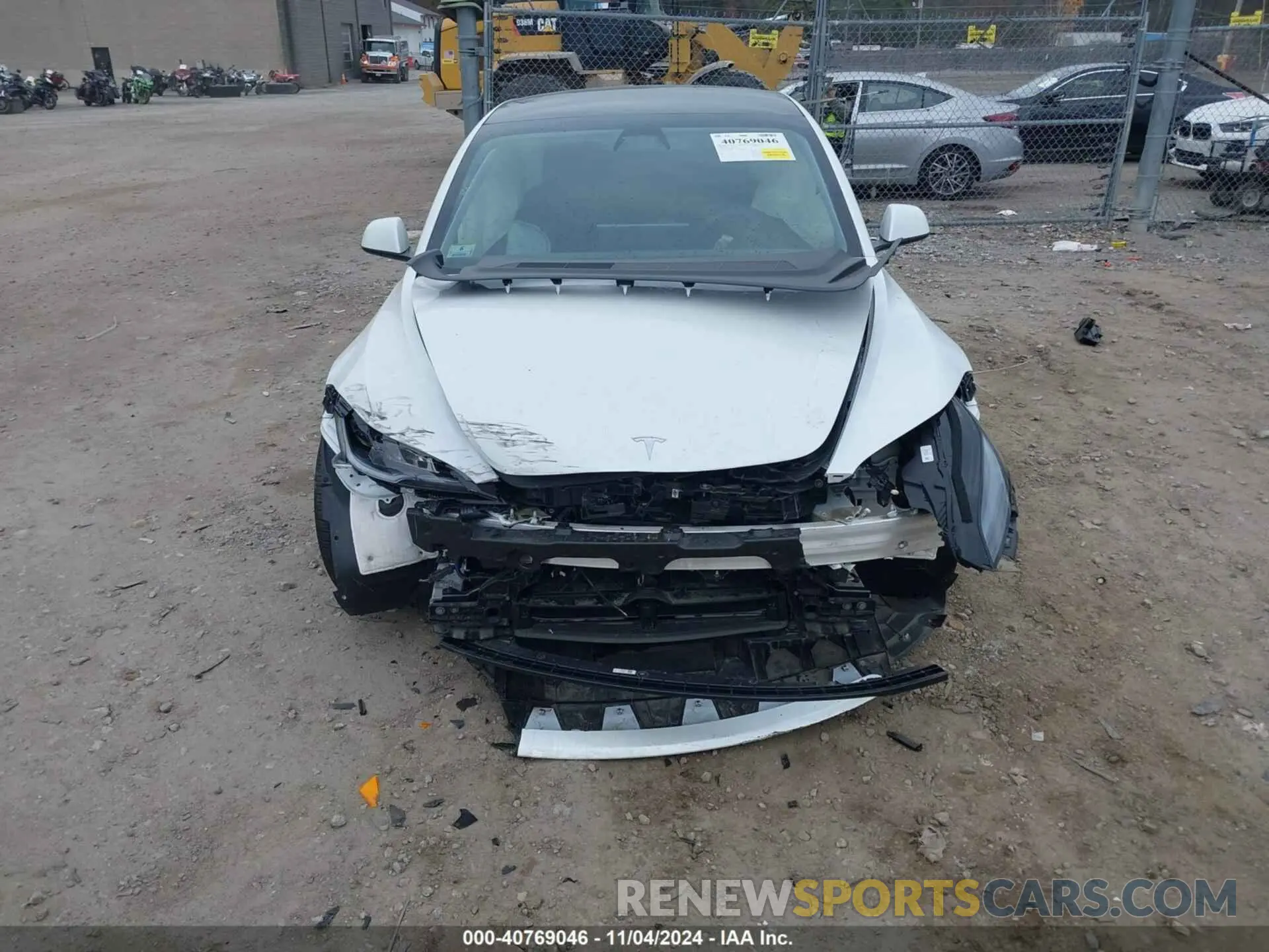 11 fotografías del automóvil dañado 5YJ3E1EA6RF756128 TESLA MODEL 3 2024