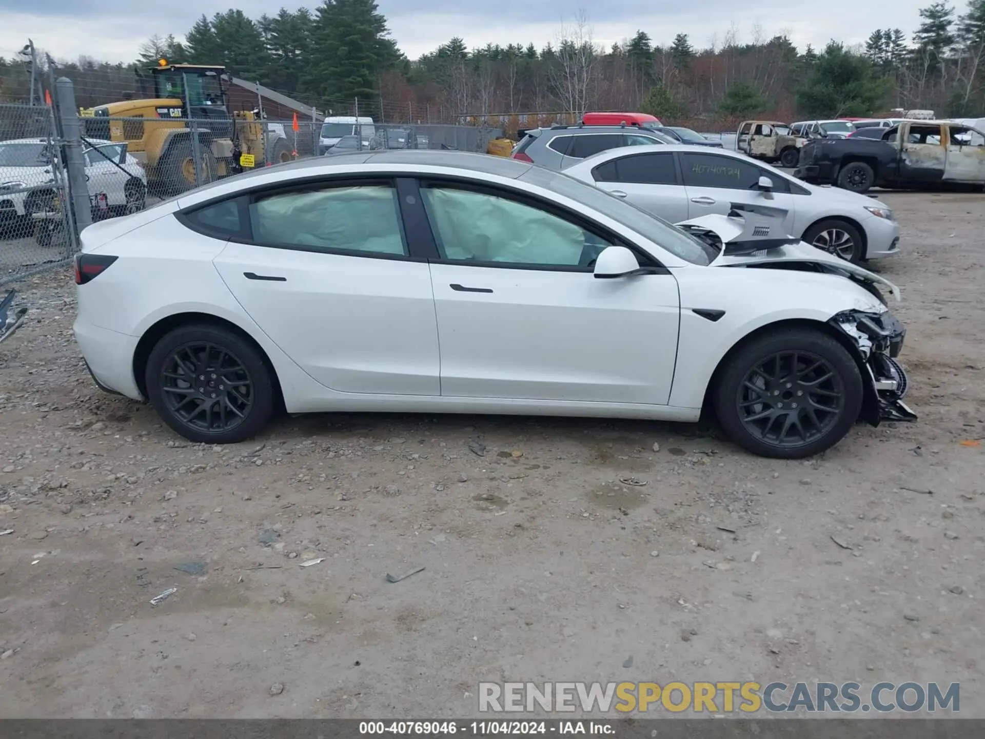 12 fotografías del automóvil dañado 5YJ3E1EA6RF756128 TESLA MODEL 3 2024