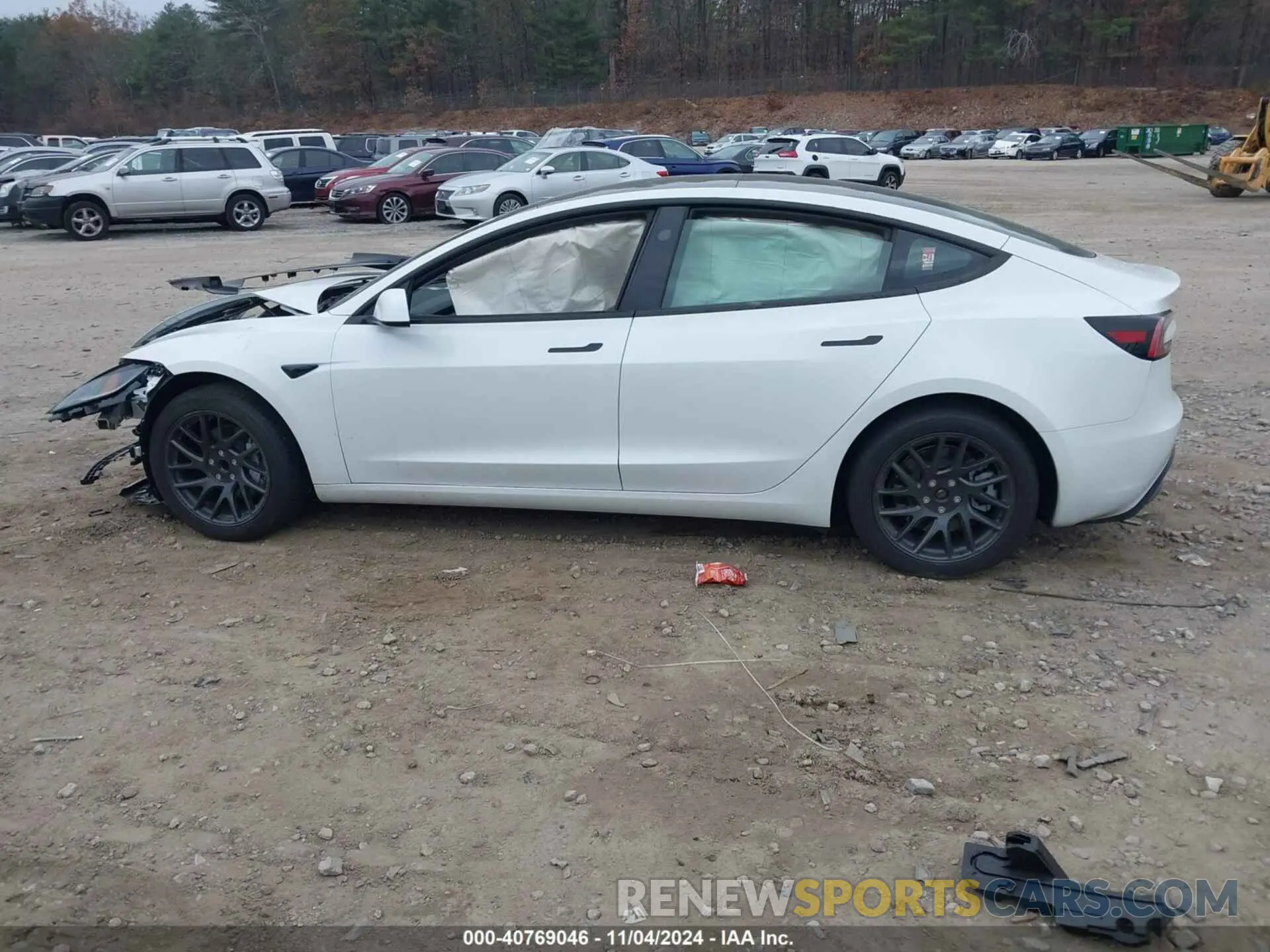 13 fotografías del automóvil dañado 5YJ3E1EA6RF756128 TESLA MODEL 3 2024