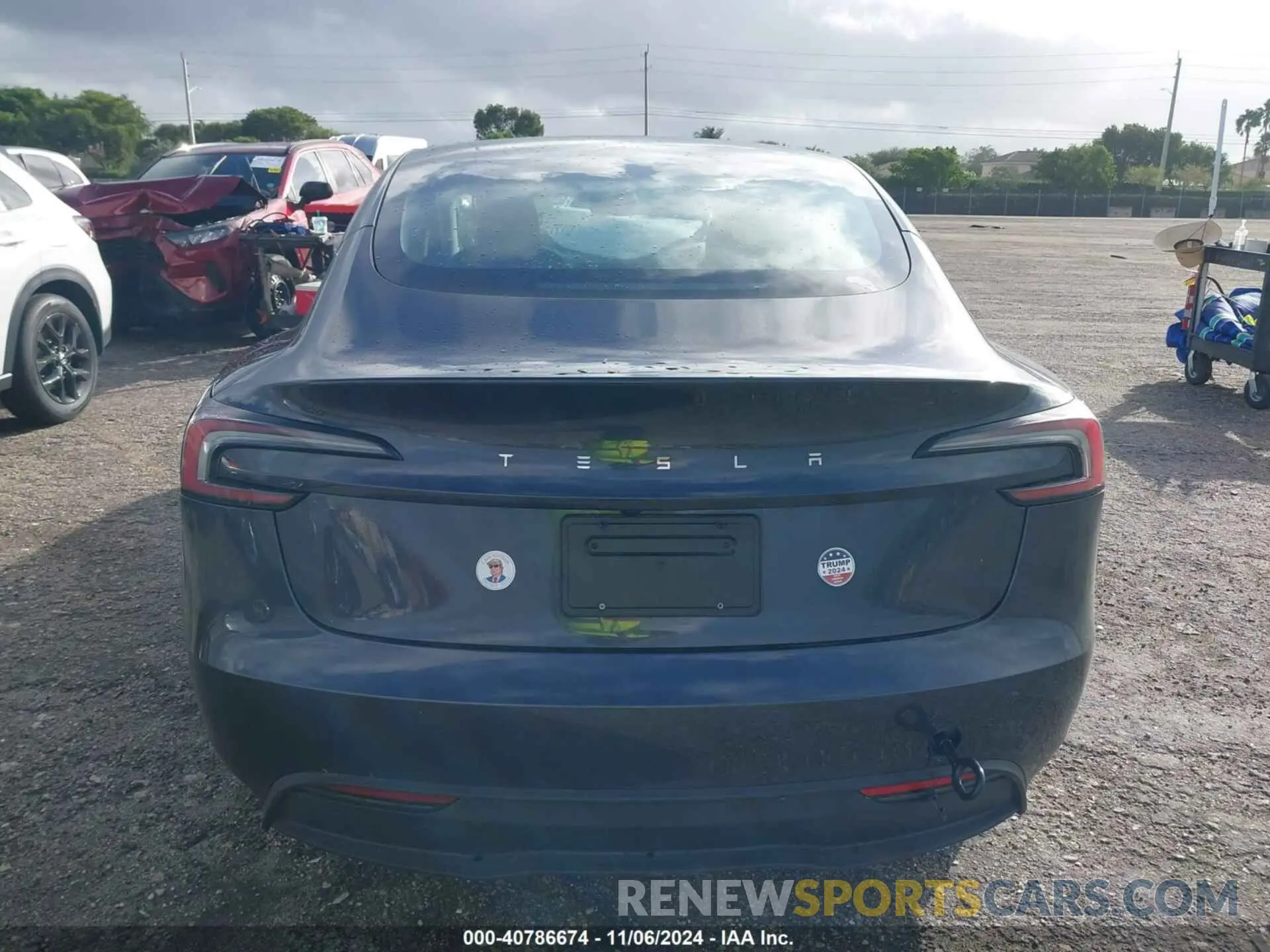 15 fotografías del automóvil dañado 5YJ3E1EA6RF756503 TESLA MODEL 3 2024