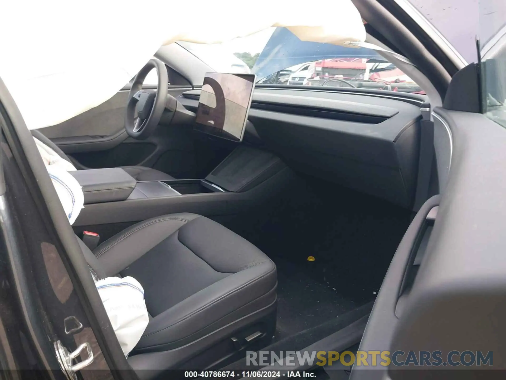 5 fotografías del automóvil dañado 5YJ3E1EA6RF756503 TESLA MODEL 3 2024