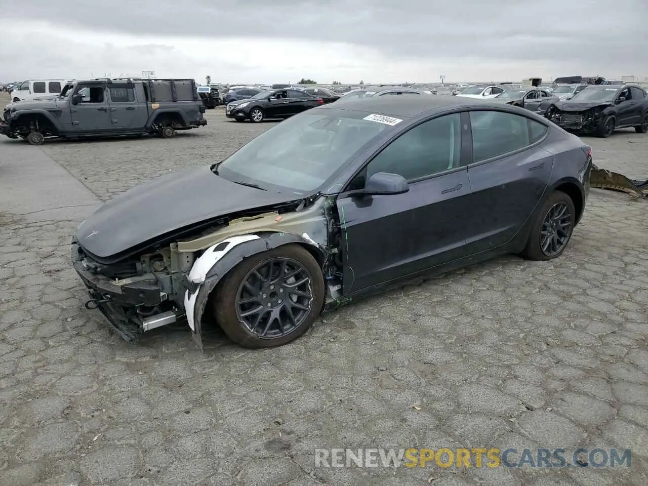 1 fotografías del automóvil dañado 5YJ3E1EA6RF784057 TESLA MODEL 3 2024