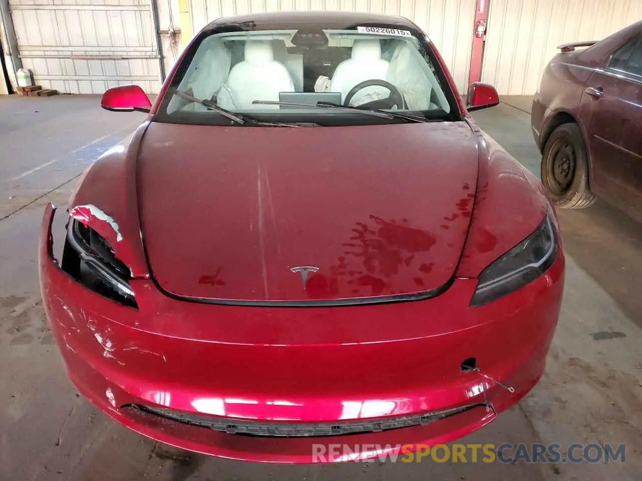 5 fotografías del automóvil dañado 5YJ3E1EA6RF855614 TESLA MODEL 3 2024