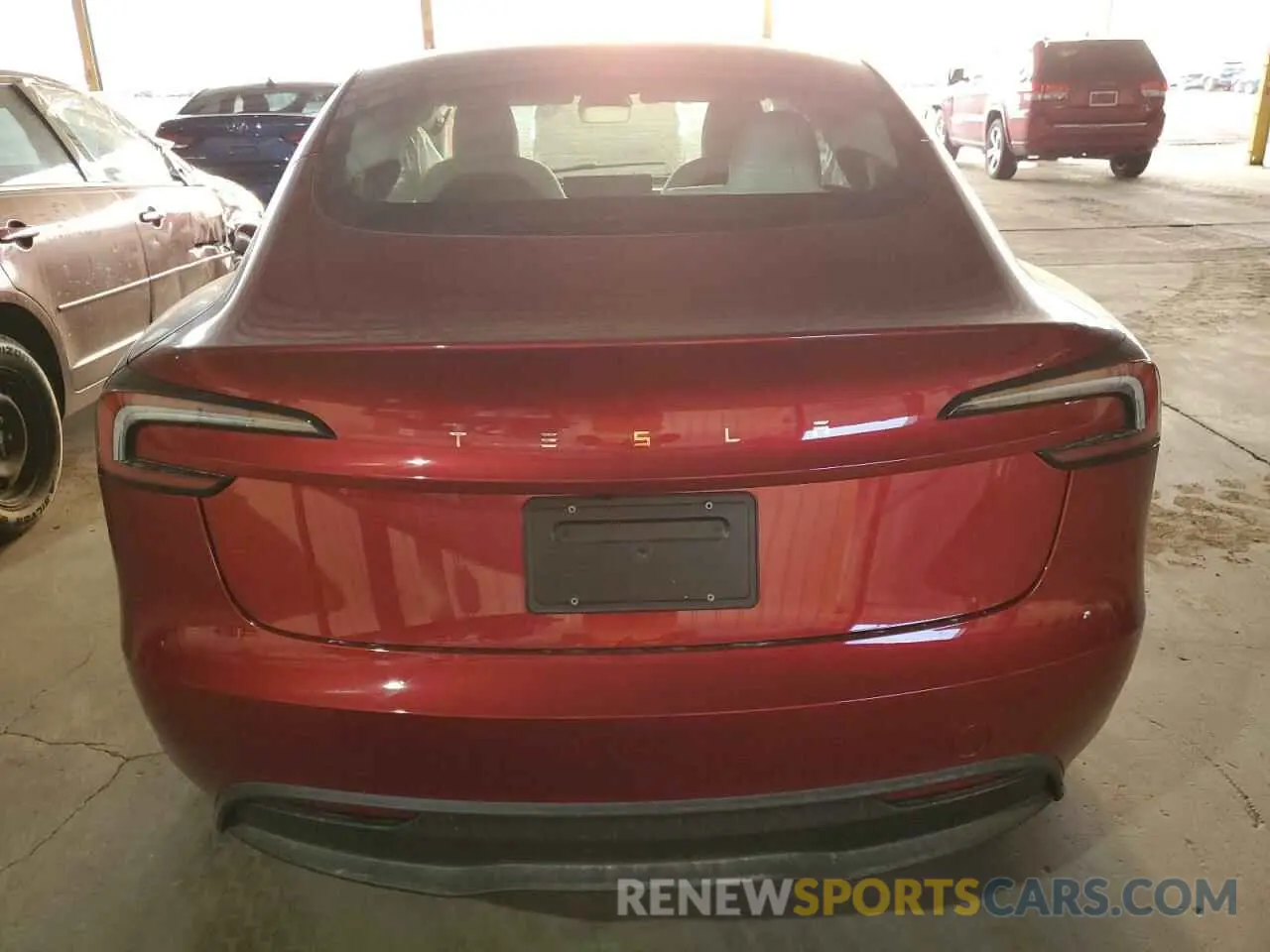 6 fotografías del automóvil dañado 5YJ3E1EA6RF855614 TESLA MODEL 3 2024