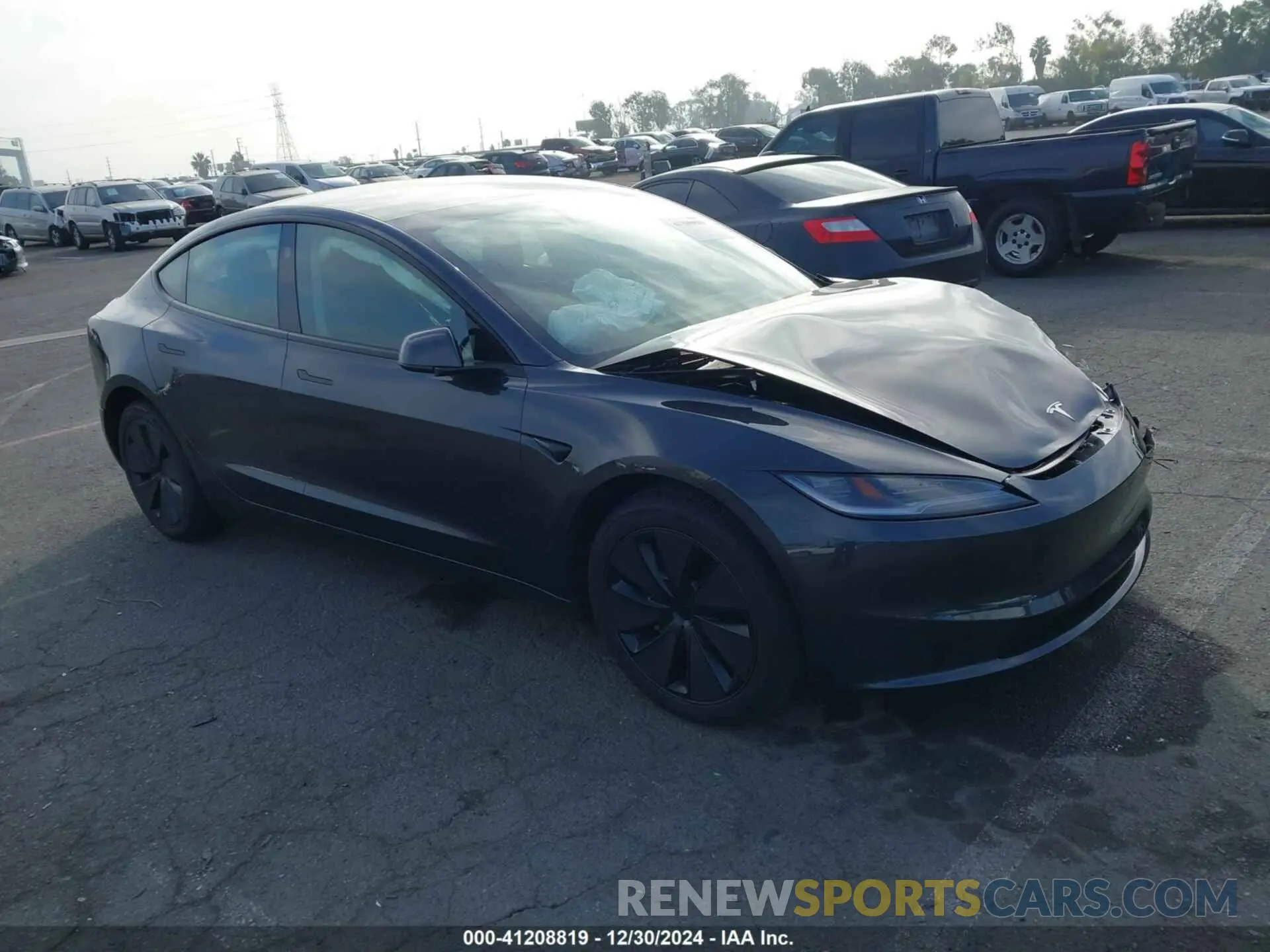 1 fotografías del automóvil dañado 5YJ3E1EA6RF857492 TESLA MODEL 3 2024