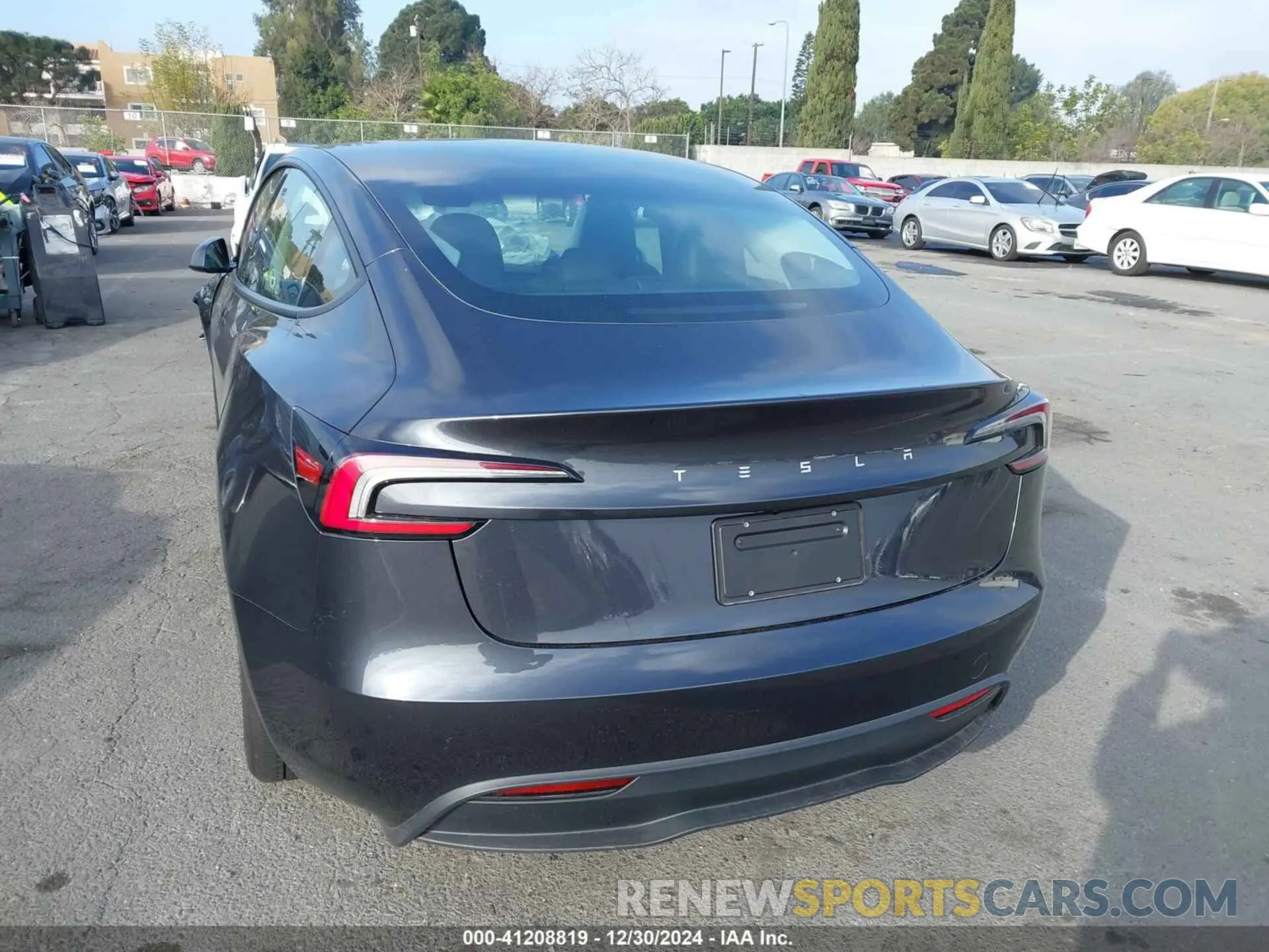 15 fotografías del automóvil dañado 5YJ3E1EA6RF857492 TESLA MODEL 3 2024