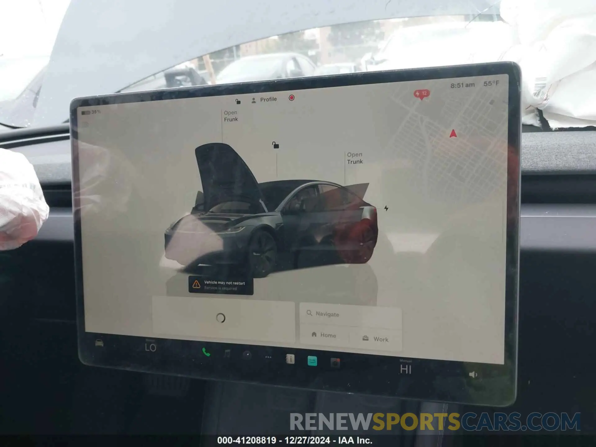 17 fotografías del automóvil dañado 5YJ3E1EA6RF857492 TESLA MODEL 3 2024