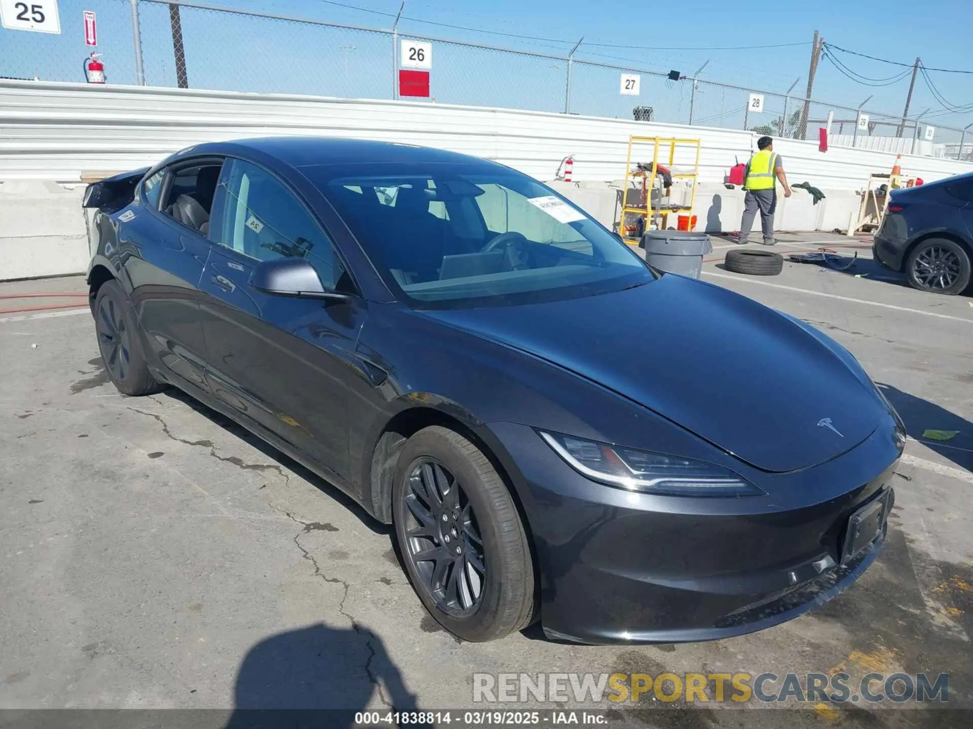 1 fotografías del automóvil dañado 5YJ3E1EA7RF717855 TESLA MODEL 3 2024