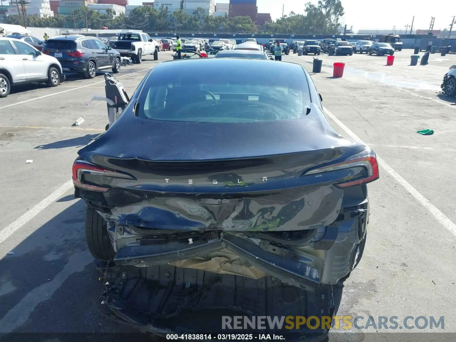 16 fotografías del automóvil dañado 5YJ3E1EA7RF717855 TESLA MODEL 3 2024