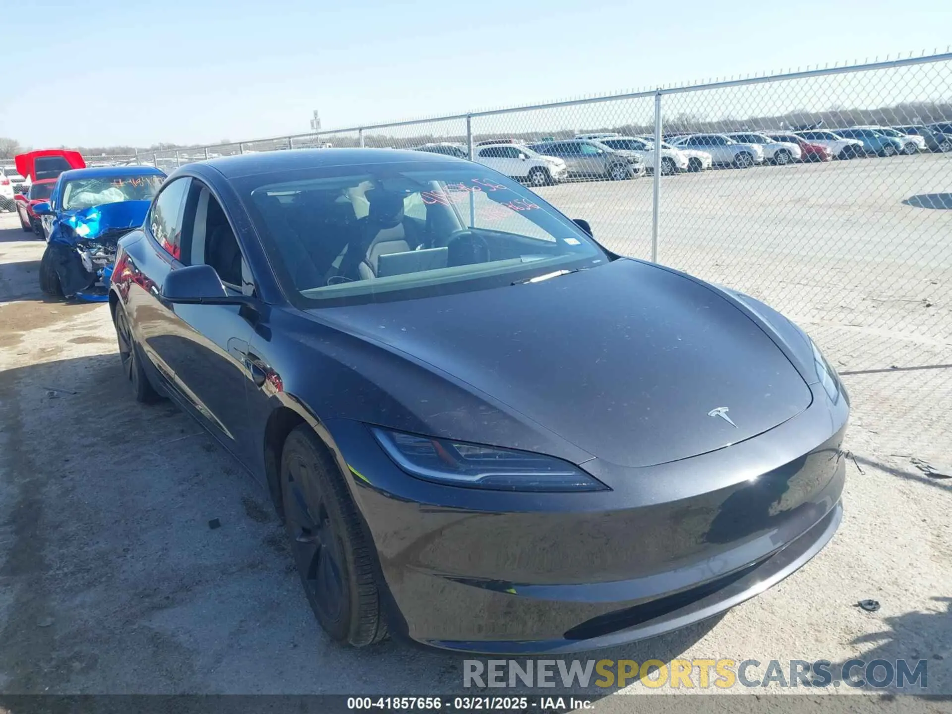 1 fotografías del automóvil dañado 5YJ3E1EA7RF721467 TESLA MODEL 3 2024