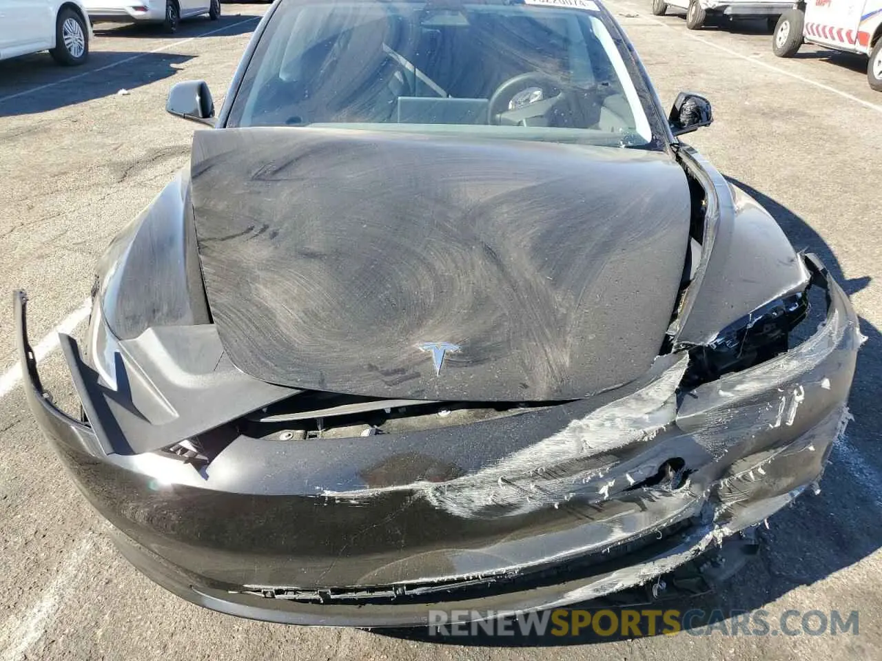 11 fotografías del automóvil dañado 5YJ3E1EA7RF721565 TESLA MODEL 3 2024