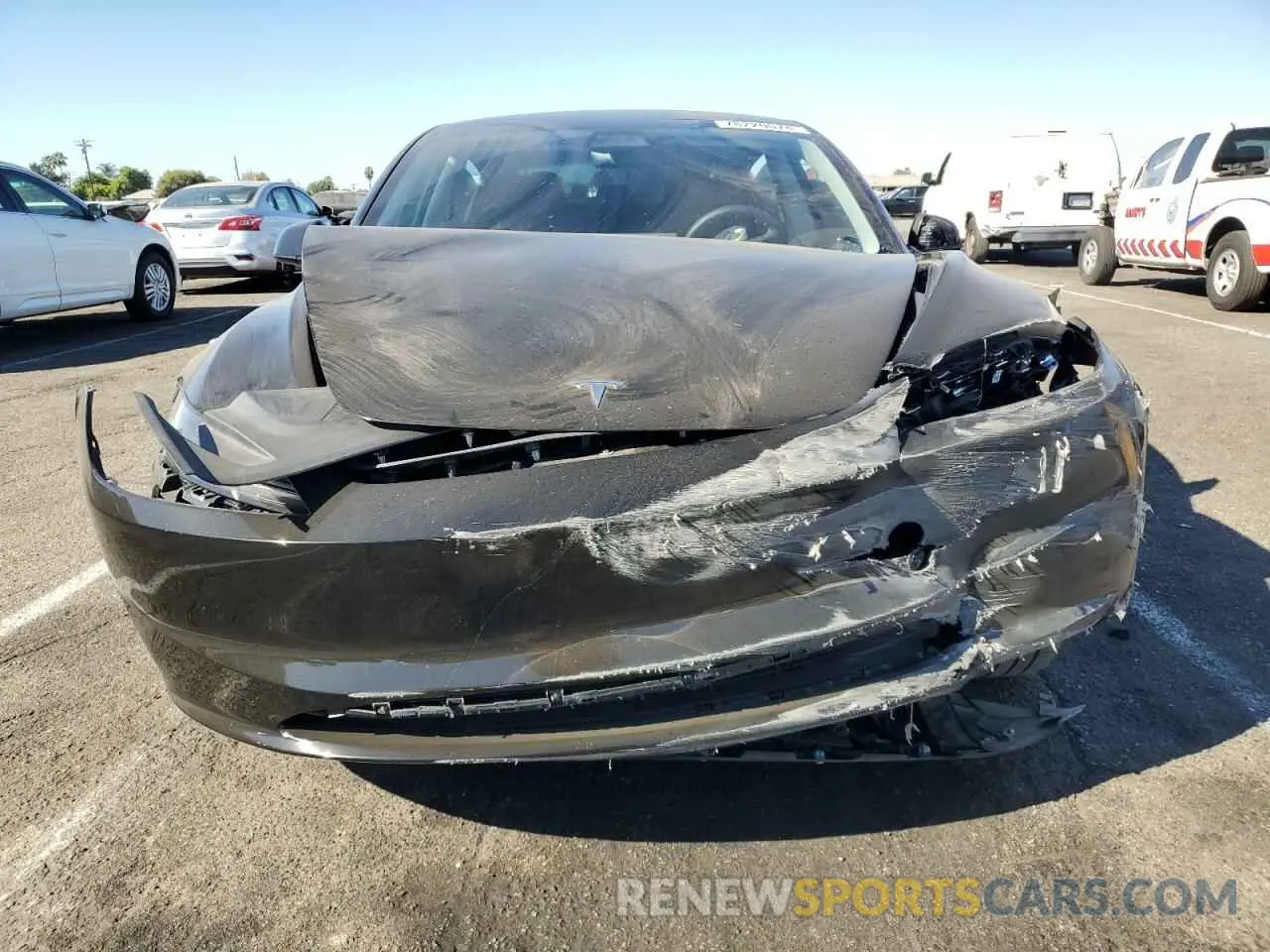 5 fotografías del automóvil dañado 5YJ3E1EA7RF721565 TESLA MODEL 3 2024