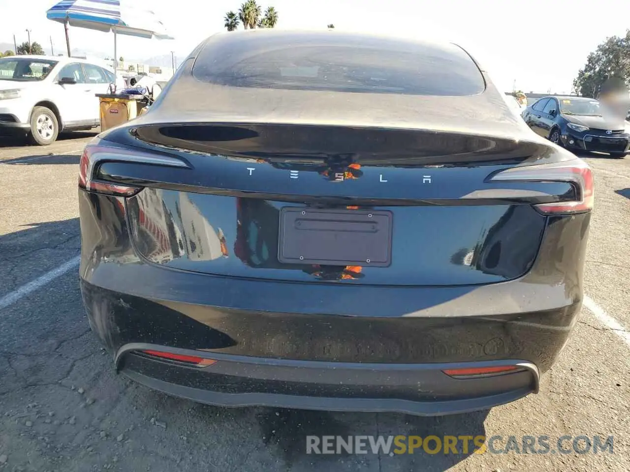 6 fotografías del automóvil dañado 5YJ3E1EA7RF721565 TESLA MODEL 3 2024