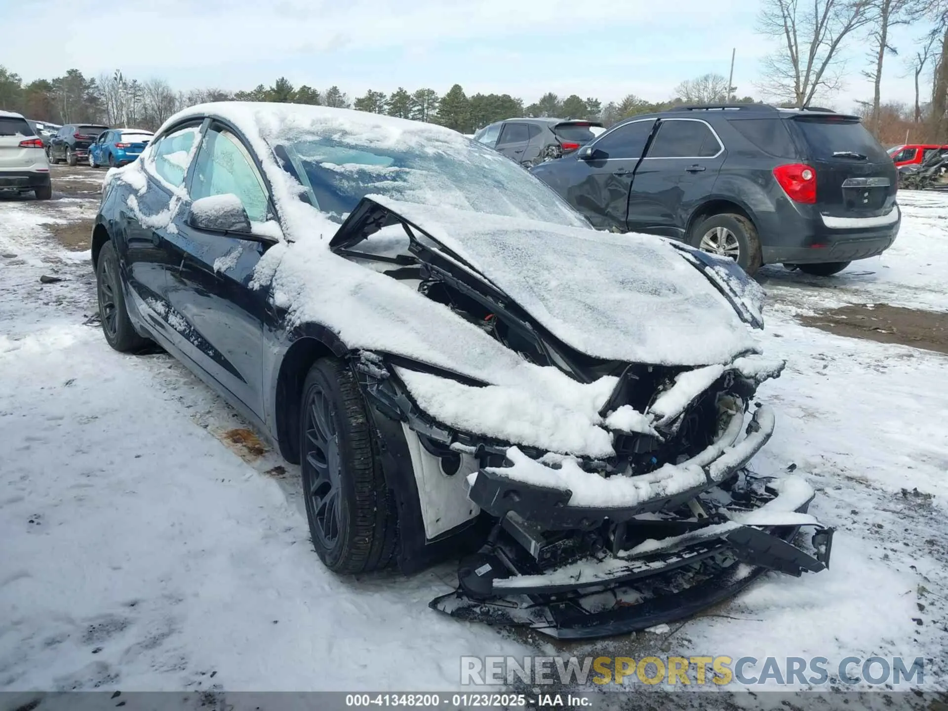 1 fotografías del automóvil dañado 5YJ3E1EA7RF735871 TESLA MODEL 3 2024